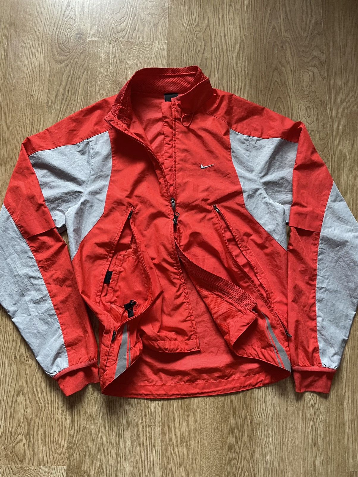 Nike Vintage Y2K Nike Tech Nylon Windbreaker Track Jacket Size US S / EU 44-46 / 1 - 5 Thumbnail
