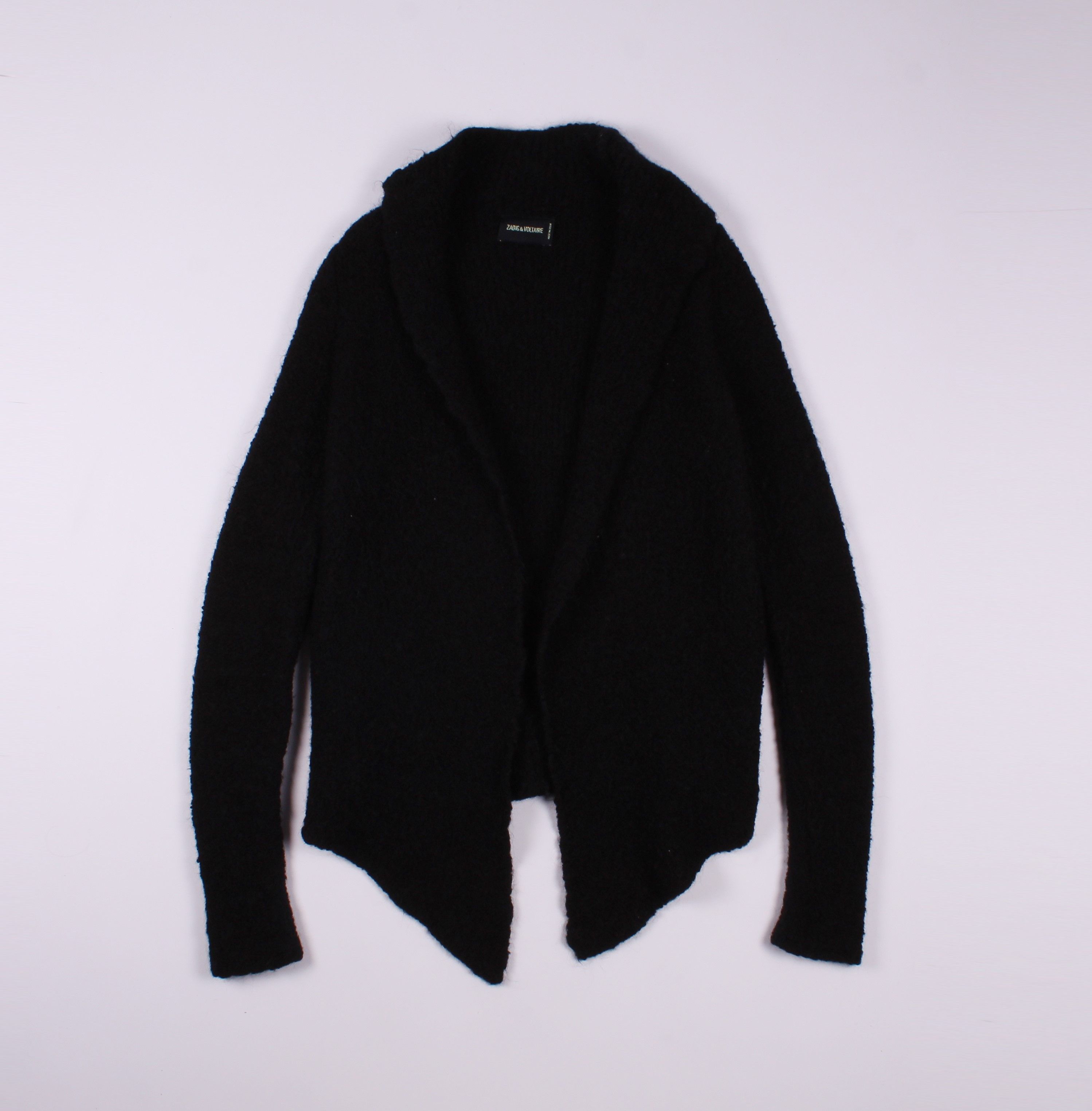 Zadig & Voltaire Zadig & Voltaire Wool Mohair Asymmetrical Cardigan Size M / US 6-8 / IT 42-44 - 1 Thumbnail