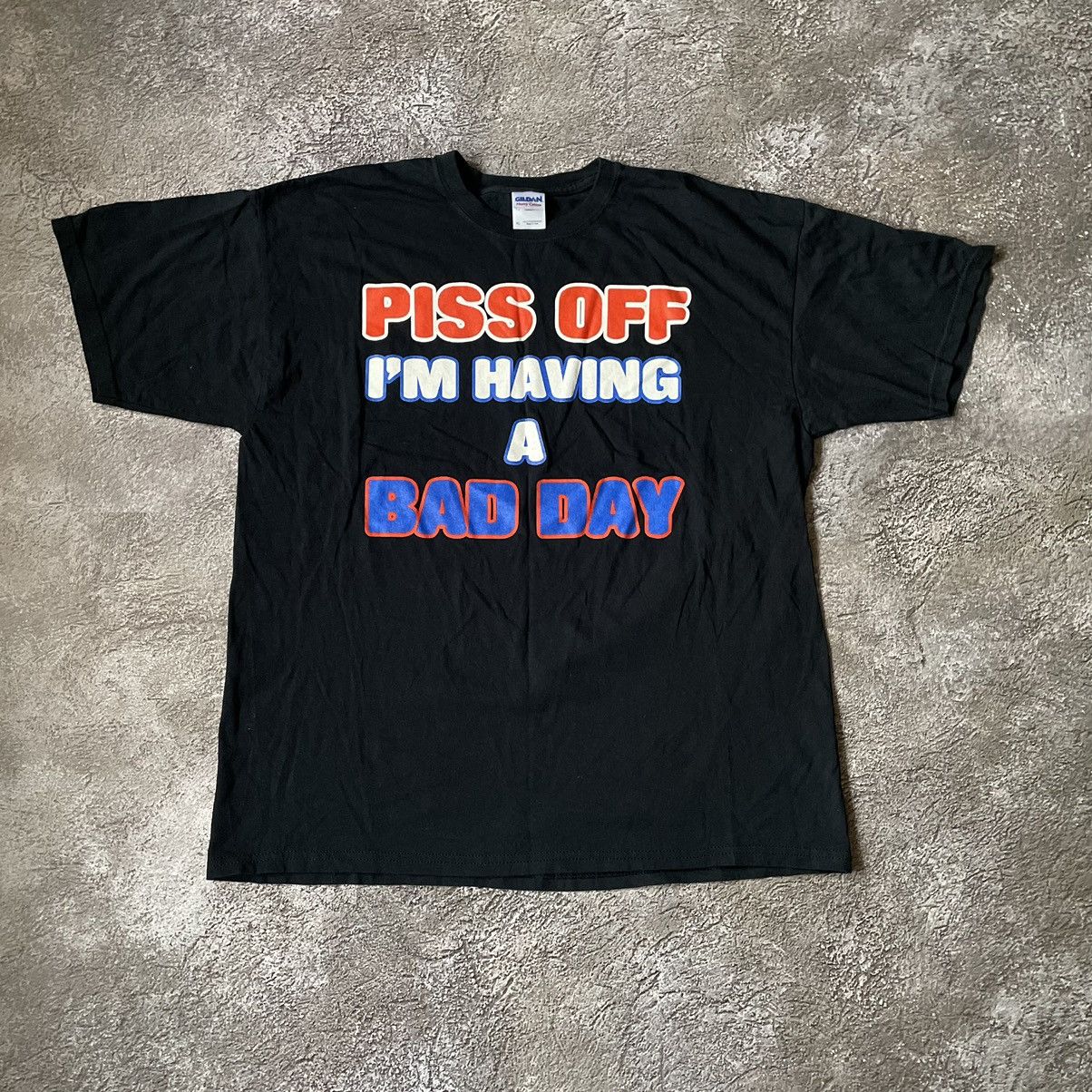 Vintage Vintage Y2K Graphic Tee Funny Slogan Streetwear Skate XL Size US XL / EU 56 / 4 - 2 Thumbnail