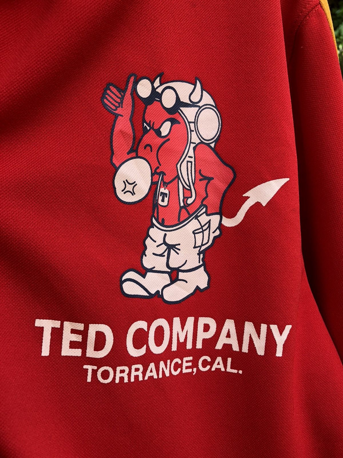 Tedman Vintage 90's Ted Company Red Devil 9th Air Force Jacket Size US L / EU 52-54 / 3 - 7 Thumbnail