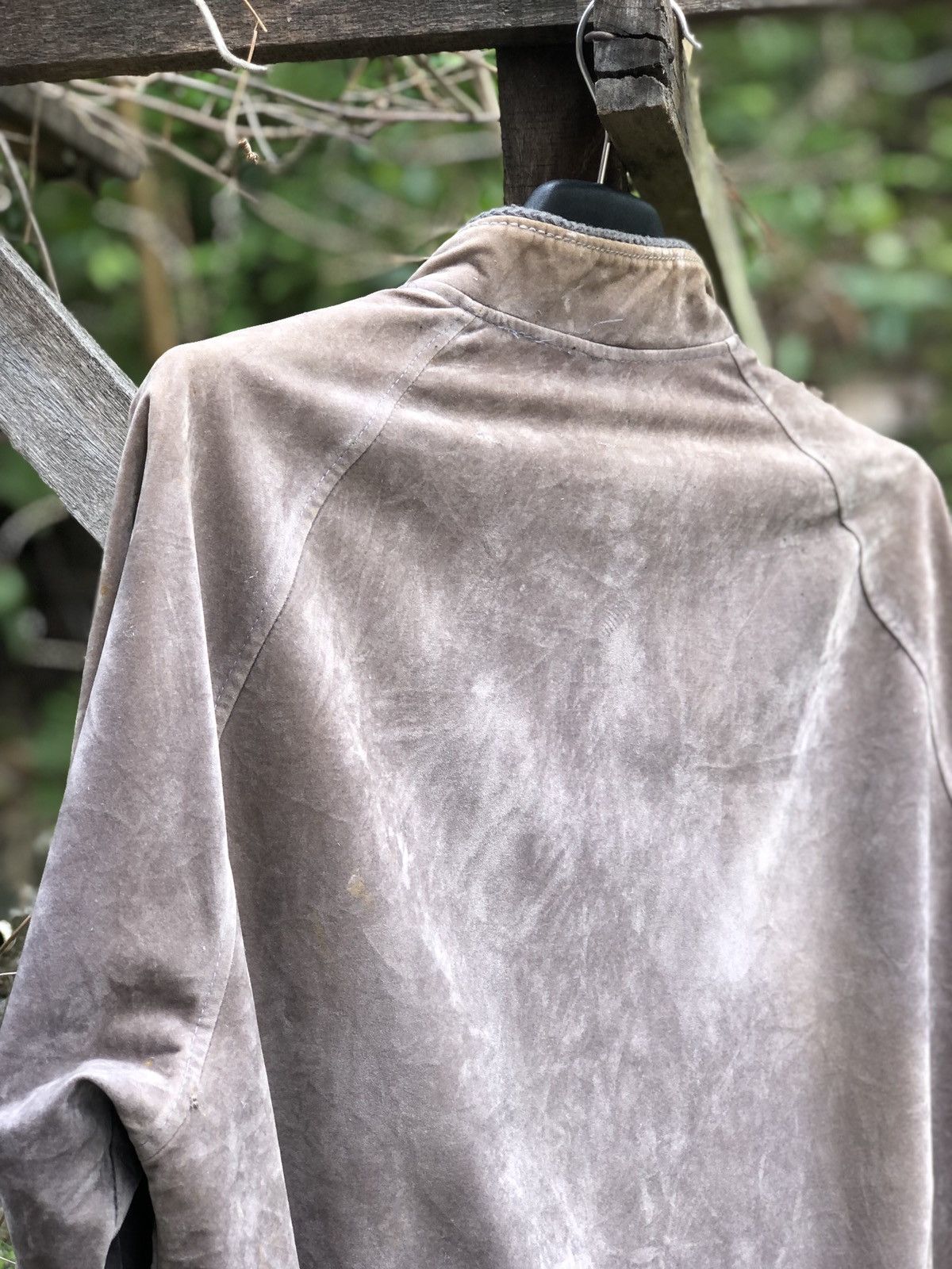 Other Vintage 80's Velvet Zipper Jacket by Saddler Size US L / EU 52-54 / 3 - 5 Thumbnail