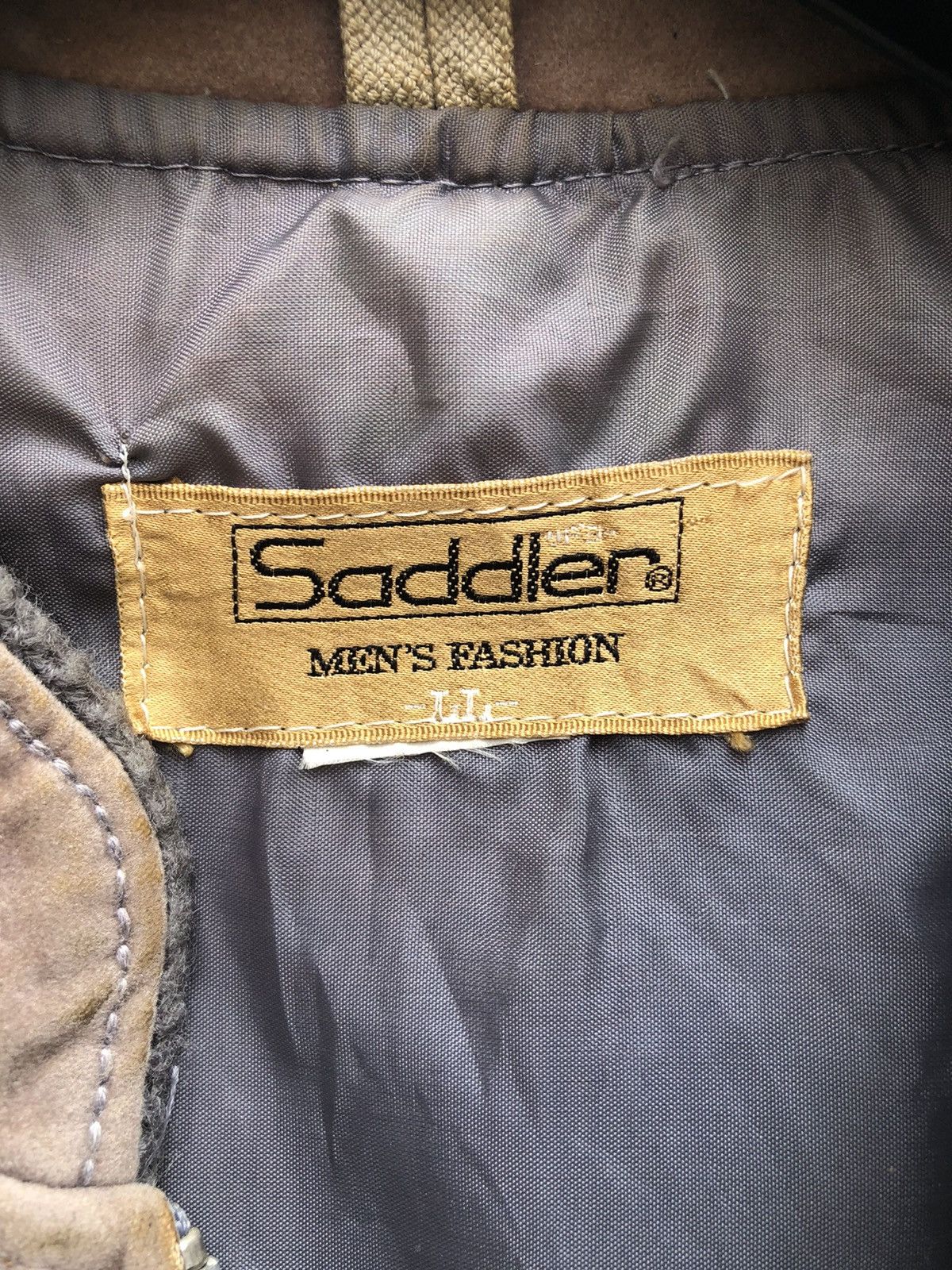 Other Vintage 80's Velvet Zipper Jacket by Saddler Size US L / EU 52-54 / 3 - 11 Thumbnail