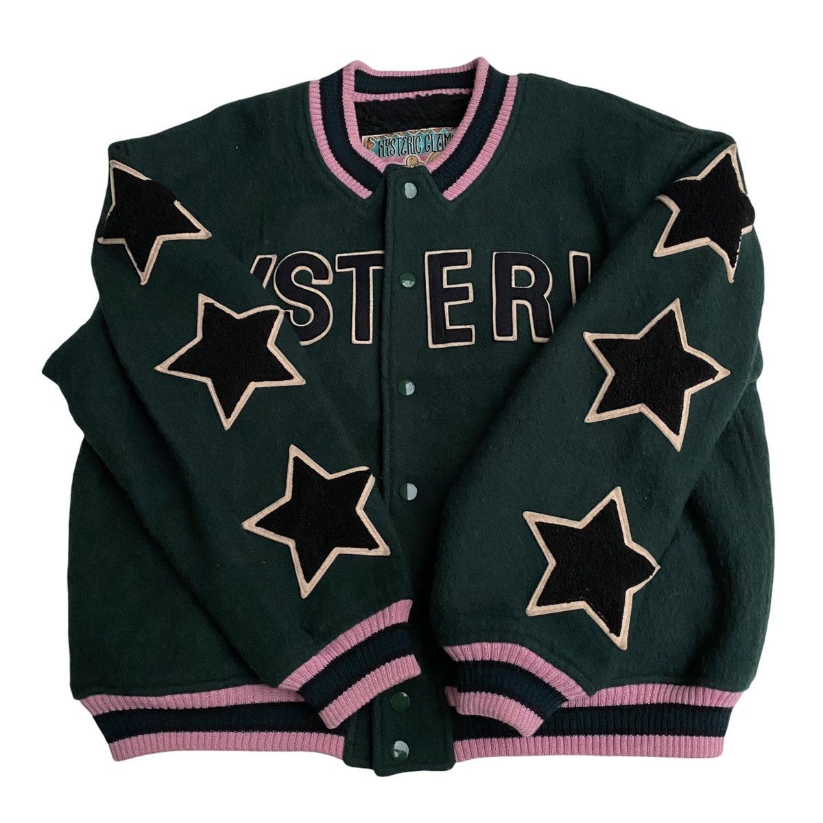 Hysteric Glamour Hysteric Glamour Atomic Varsity Jacket Size US M / EU 48-50 / 2 - 4 Thumbnail