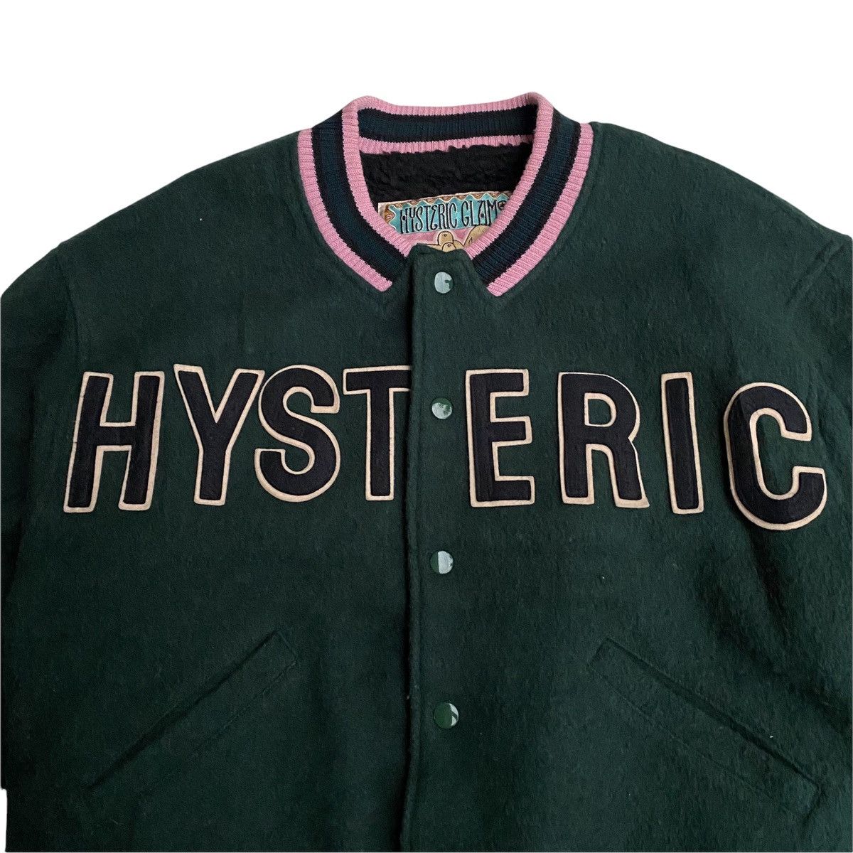 Hysteric Glamour Hysteric Glamour Atomic Varsity Jacket Size US M / EU 48-50 / 2 - 5 Thumbnail