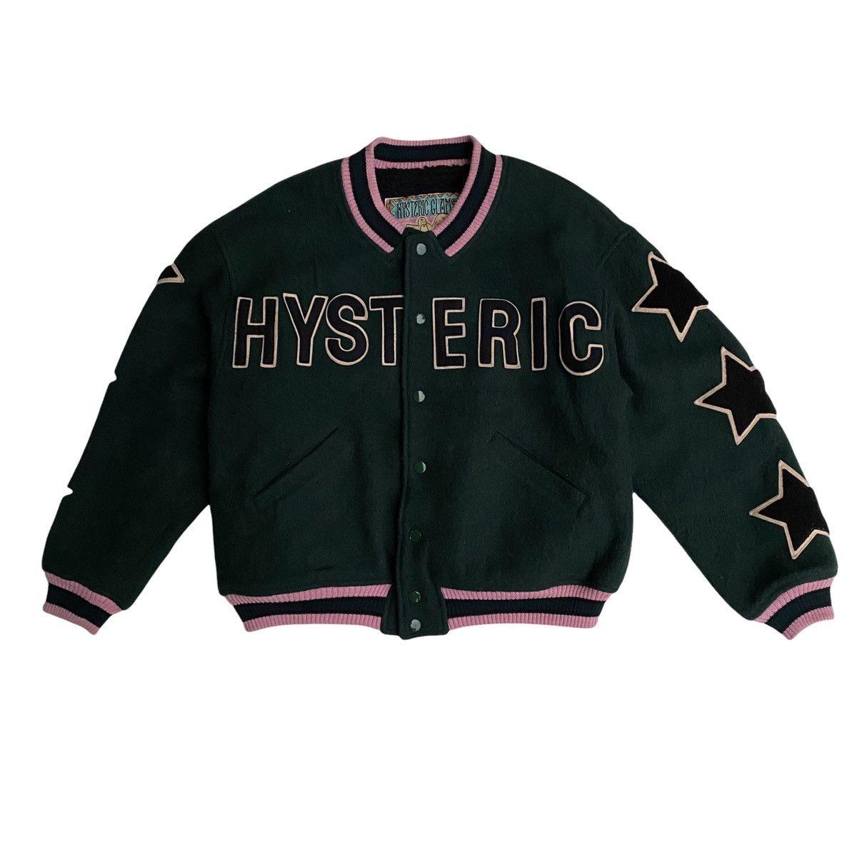 Hysteric Glamour Hysteric Glamour Atomic Varsity Jacket Size US M / EU 48-50 / 2 - 3 Thumbnail