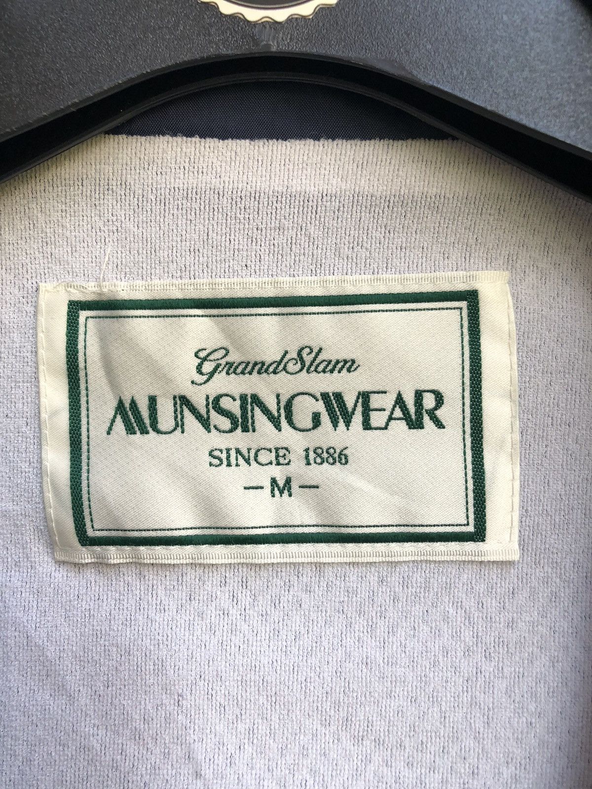 Grand Slam Vintage 90's Nylon Zipper Jacket by Grand Slam Munsingwear Size US L / EU 52-54 / 3 - 13 Thumbnail