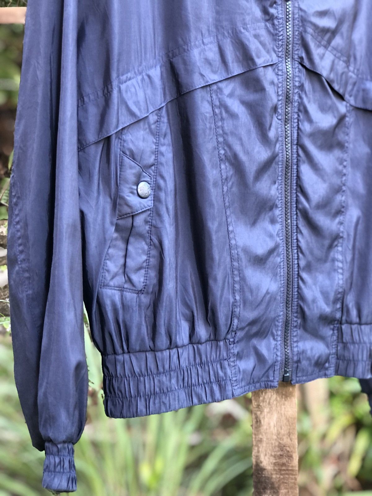 Grand Slam Vintage 90's Nylon Zipper Jacket by Grand Slam Munsingwear Size US L / EU 52-54 / 3 - 3 Thumbnail
