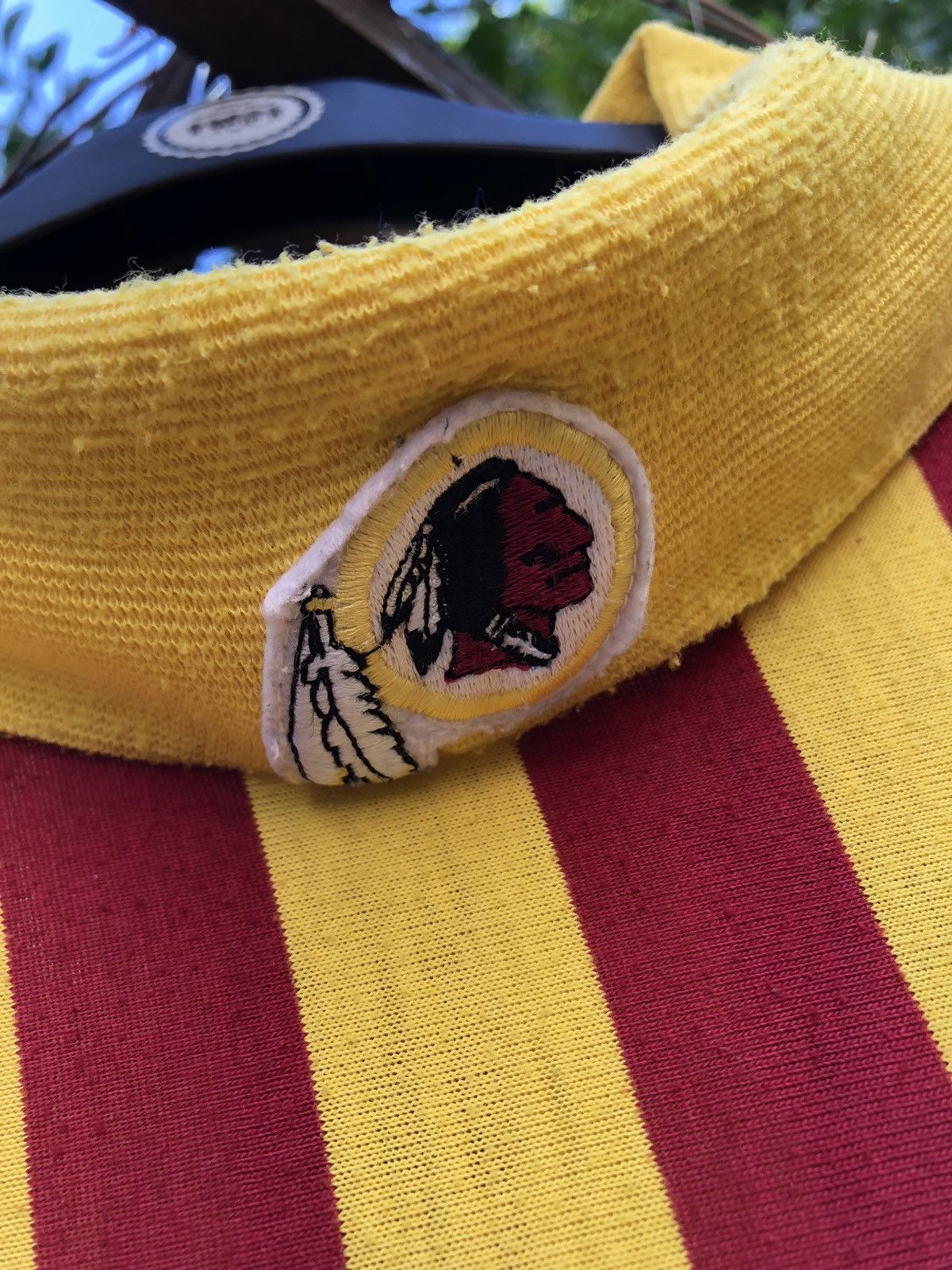 NFL Vintage 90's NFL REDSKINS Turtleneck Striped Long Sleeve Tee Size US L / EU 52-54 / 3 - 7 Thumbnail