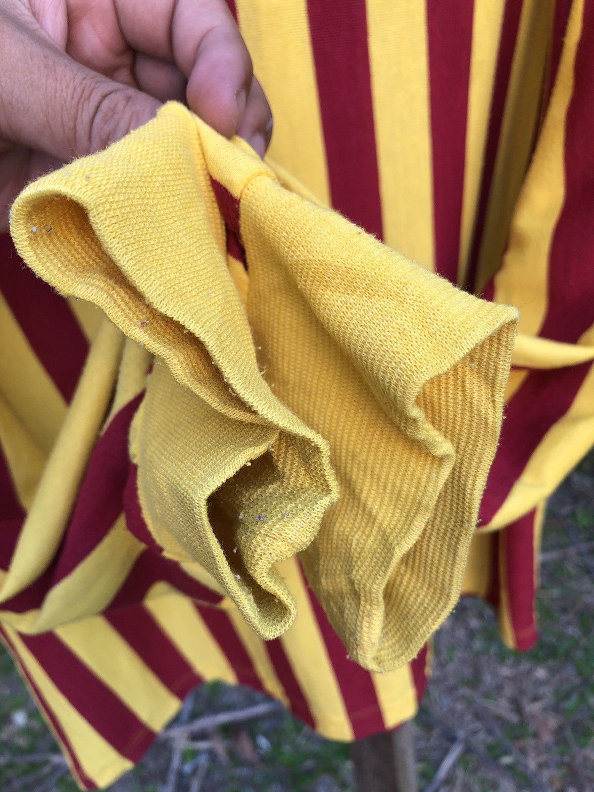 NFL Vintage 90's NFL REDSKINS Turtleneck Striped Long Sleeve Tee Size US L / EU 52-54 / 3 - 9 Thumbnail
