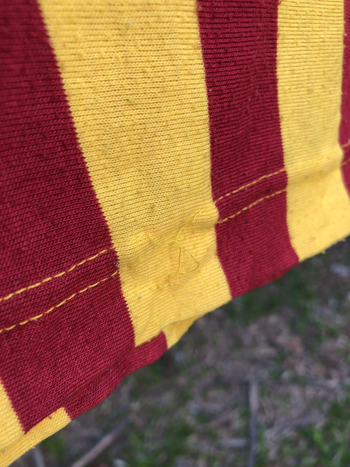 NFL Vintage 90's NFL REDSKINS Turtleneck Striped Long Sleeve Tee Size US L / EU 52-54 / 3 - 11 Thumbnail