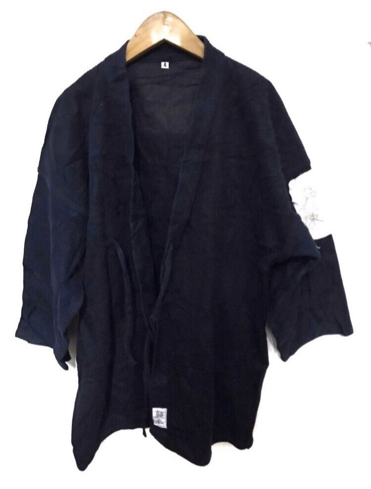Japanese Brand × Vintage Vtg 70s kimono indigo rare item Size US L / EU 52-54 / 3 - 1 Thumbnail