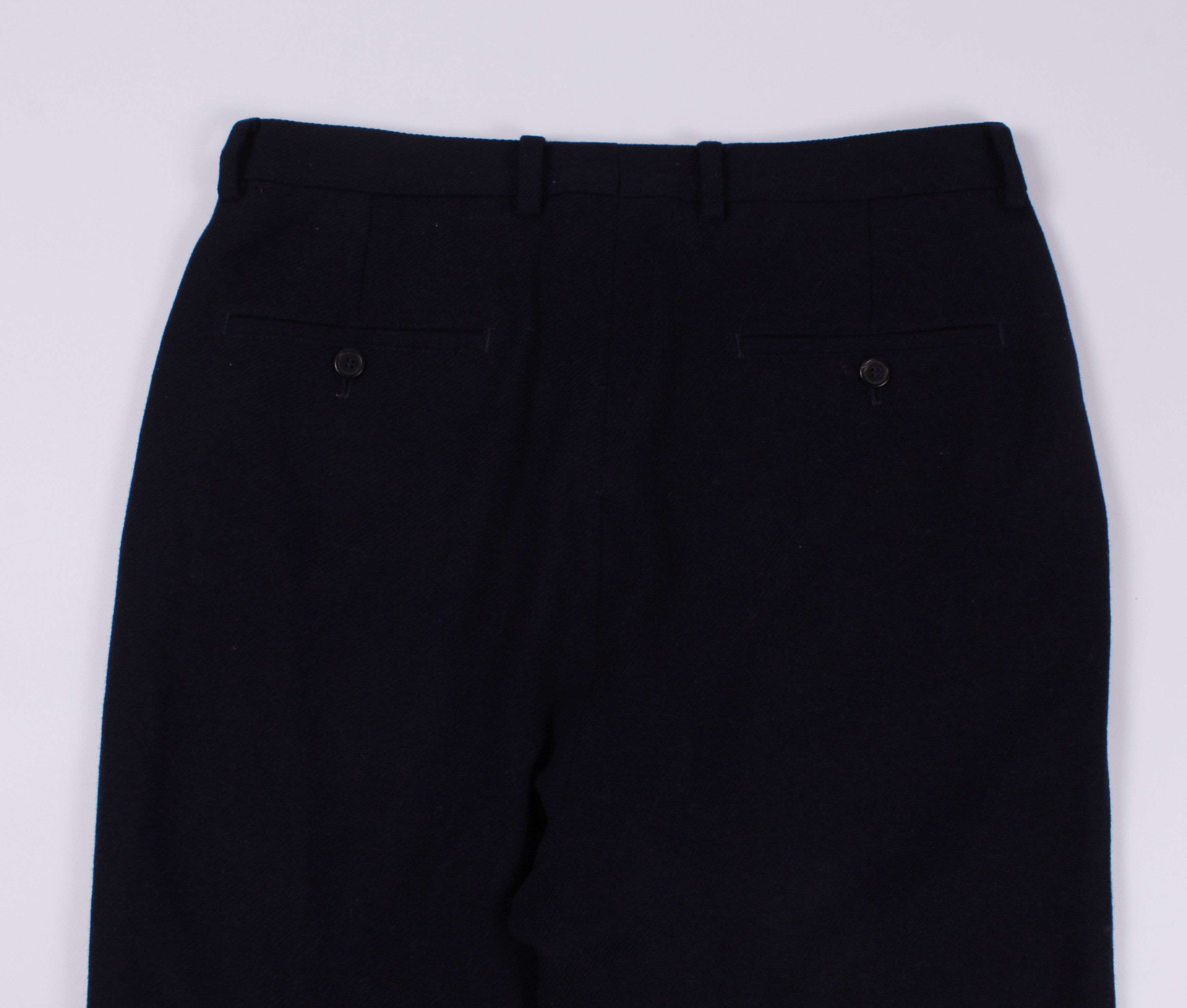 AMI AMI Carrot Fit Cropped Wool Pants Size US 31 - 7 Thumbnail