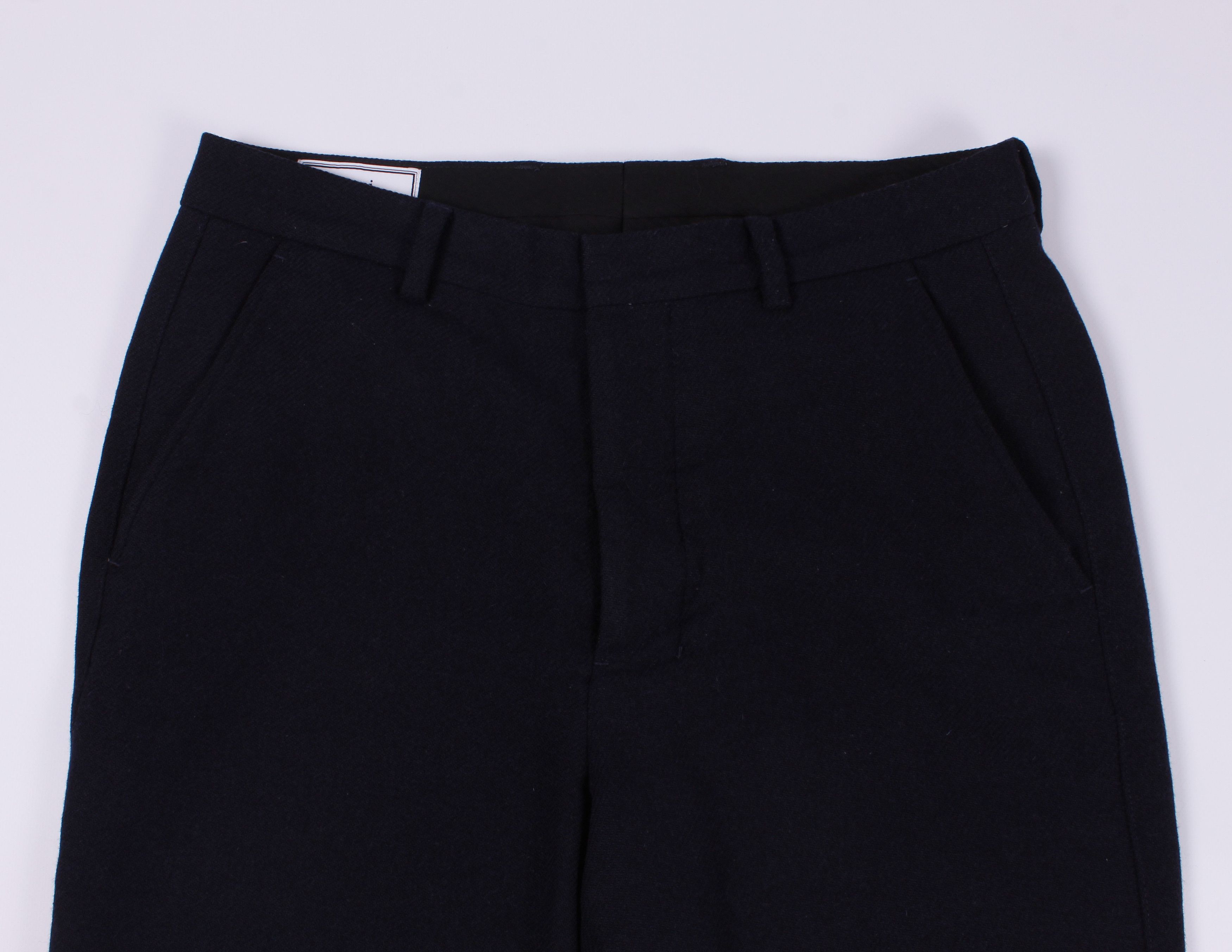 AMI AMI Carrot Fit Cropped Wool Pants Size US 31 - 2 Thumbnail
