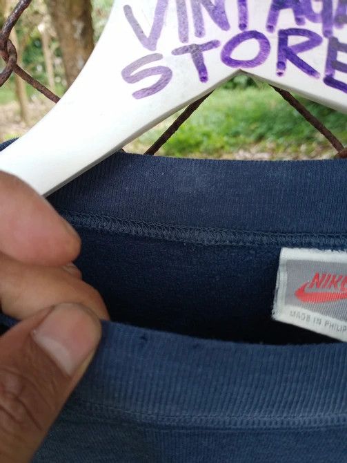 Nike Vintage 90s Nike Sweatshirt Embroidery Logo Size US L / EU 52-54 / 3 - 4 Thumbnail