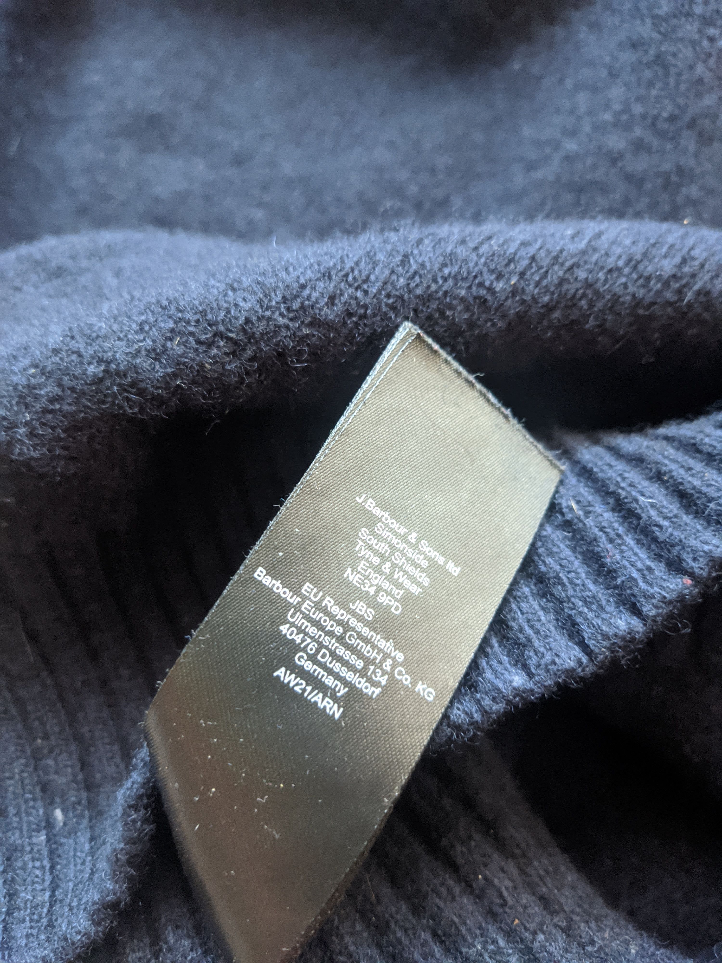 Barbour Barbour Essential half zip sweater 100% wool Size US XXL / EU 58 / 5 - 8 Thumbnail