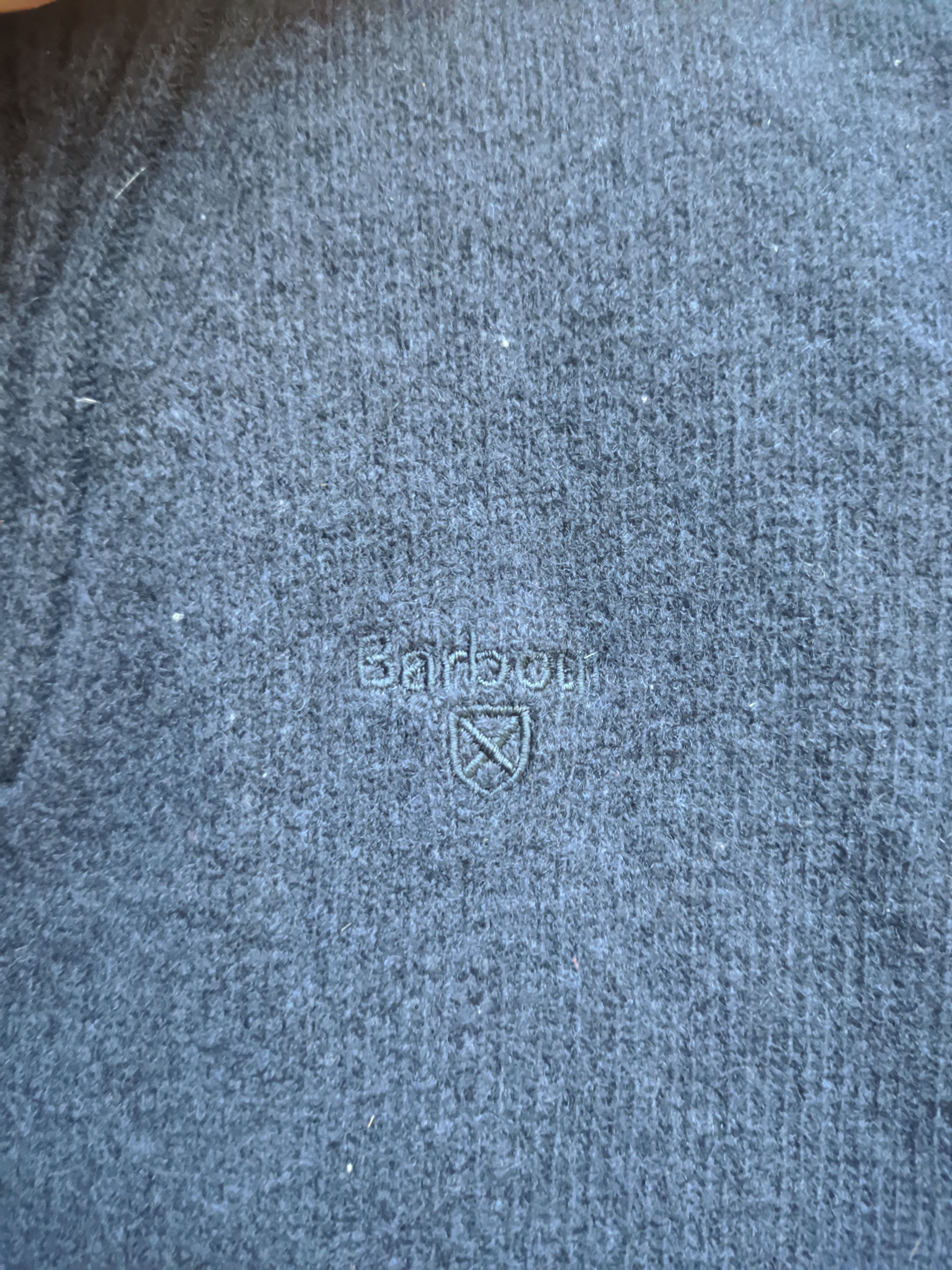 Barbour Barbour Essential half zip sweater 100% wool Size US XXL / EU 58 / 5 - 4 Thumbnail