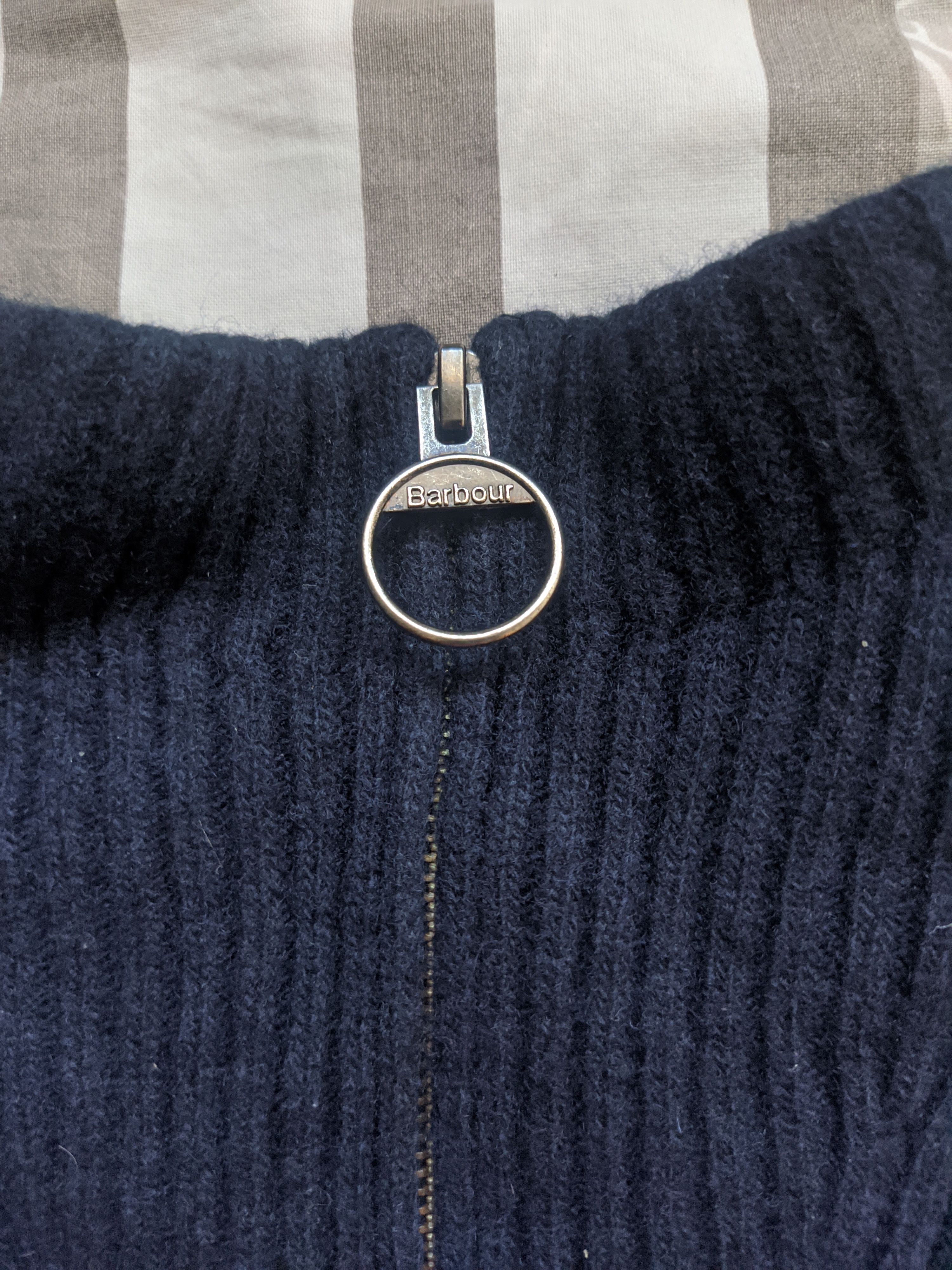 Barbour Barbour Essential half zip sweater 100% wool Size US XXL / EU 58 / 5 - 6 Thumbnail
