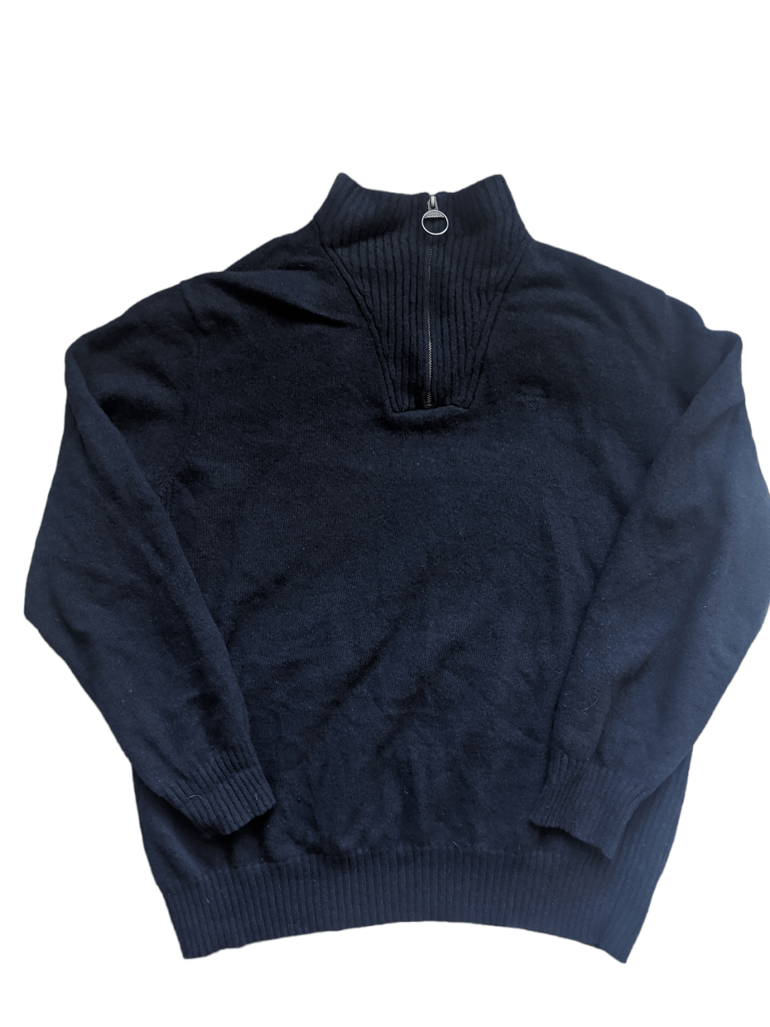 Barbour Barbour Essential half zip sweater 100% wool Size US XXL / EU 58 / 5 - 1 Thumbnail