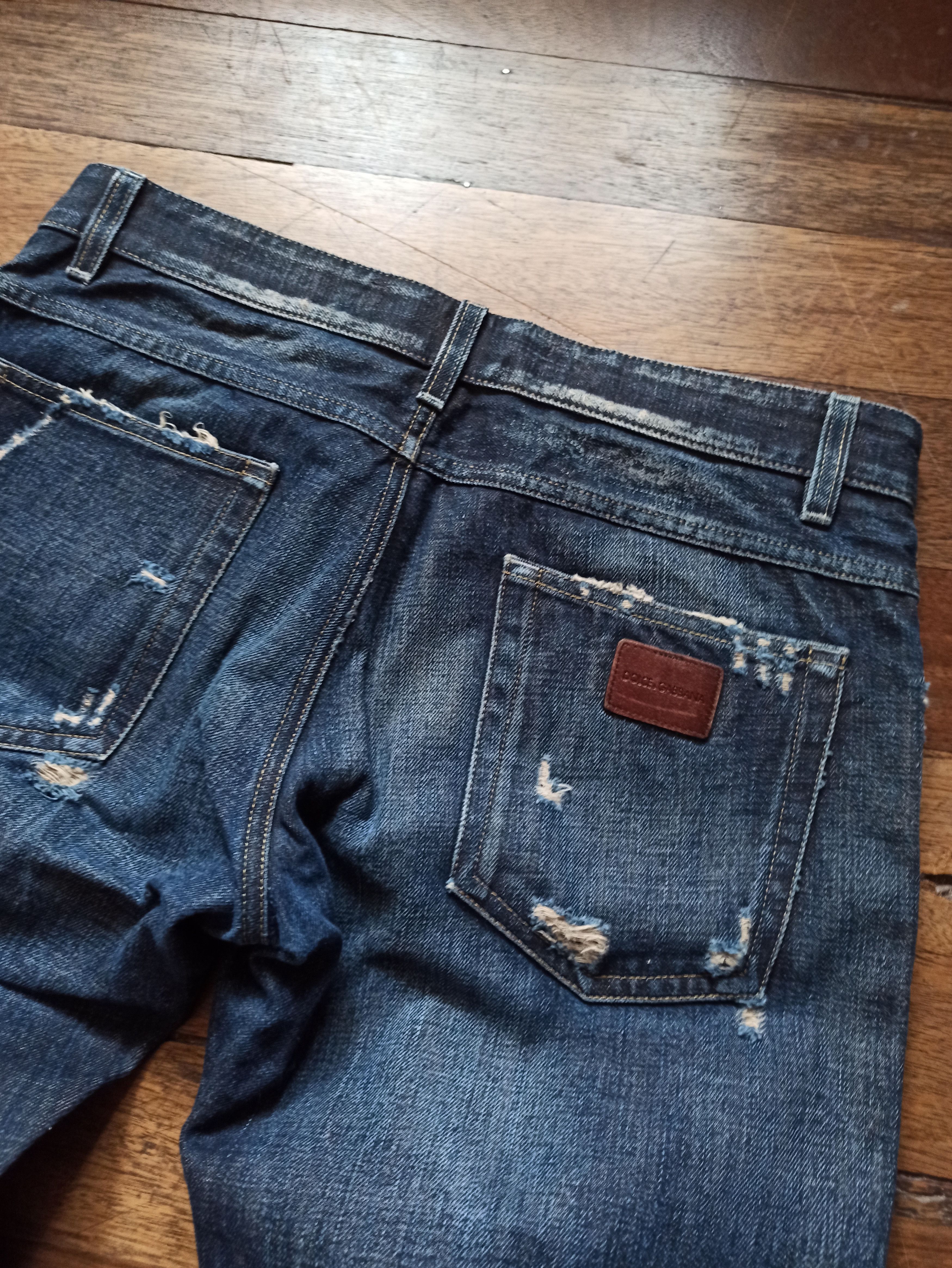 Dolce & Gabbana D&G Distressed Denim Size US 34 / EU 50 - 7 Thumbnail