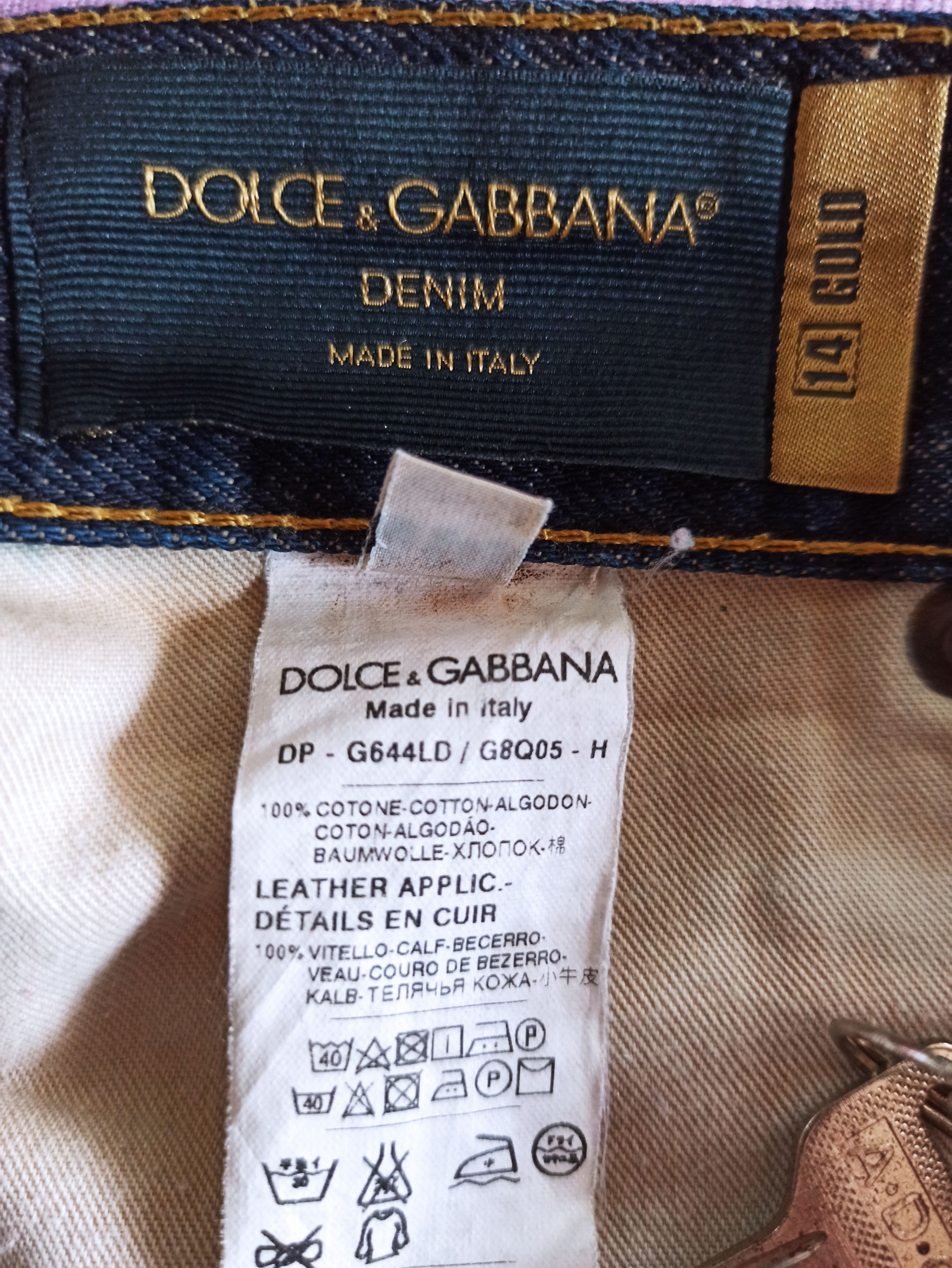 Dolce & Gabbana D&G Distressed Denim Size US 34 / EU 50 - 11 Thumbnail