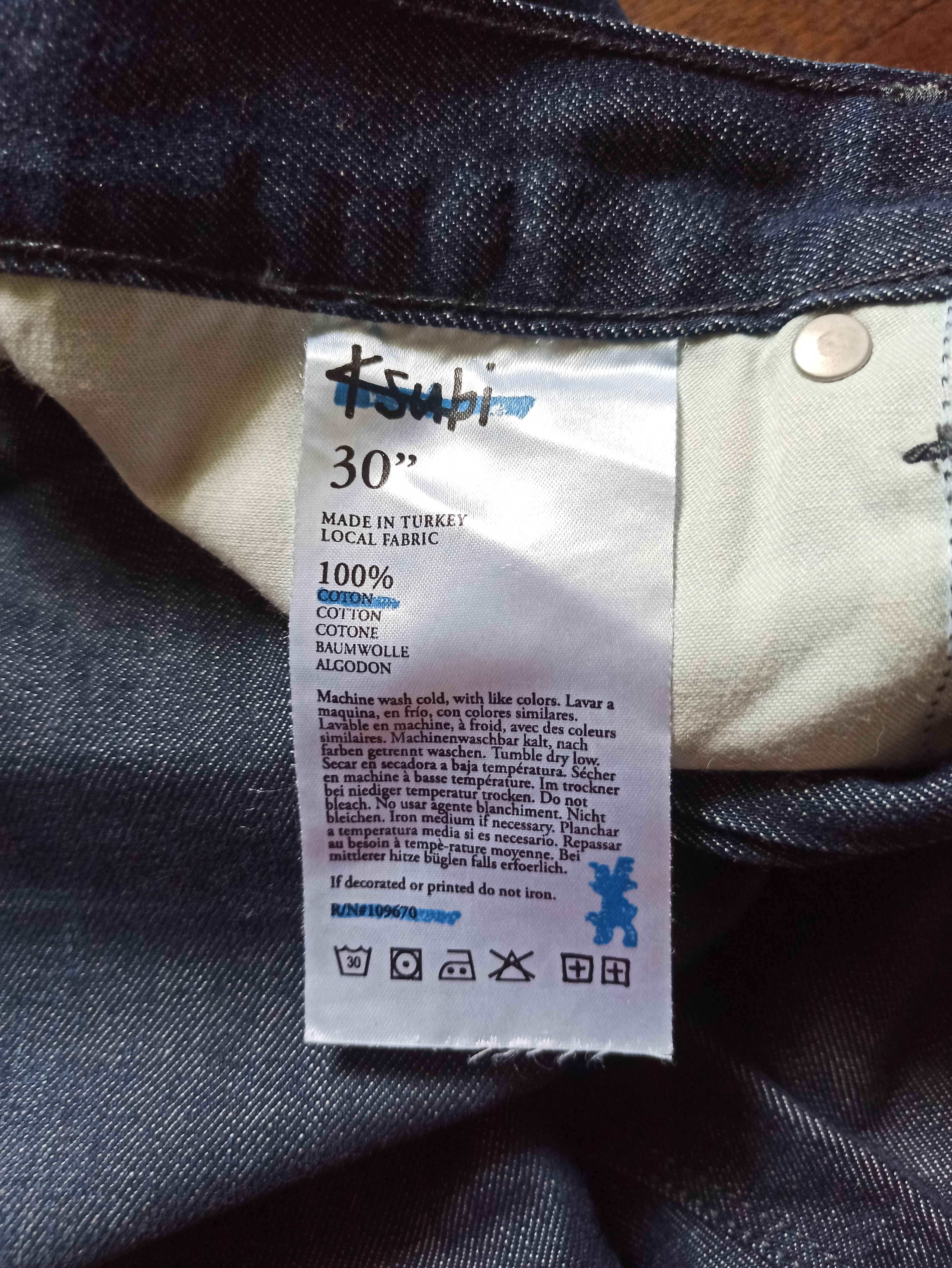 Ksubi ksubi denim pants - travis scott Size US 30 / EU 46 - 11 Thumbnail