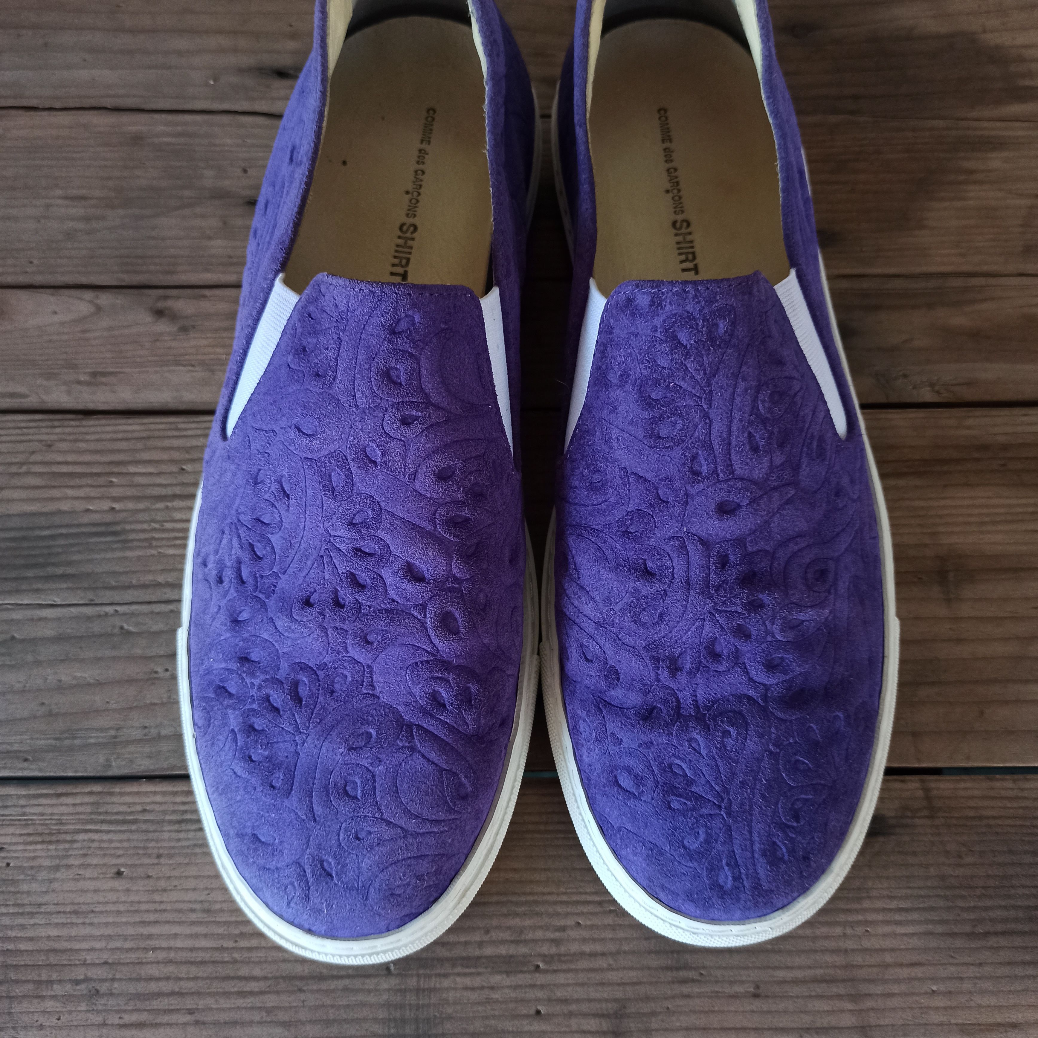 Comme des Garcons CDG SLIP ONS Size US 9 / EU 42 - 2 Thumbnail