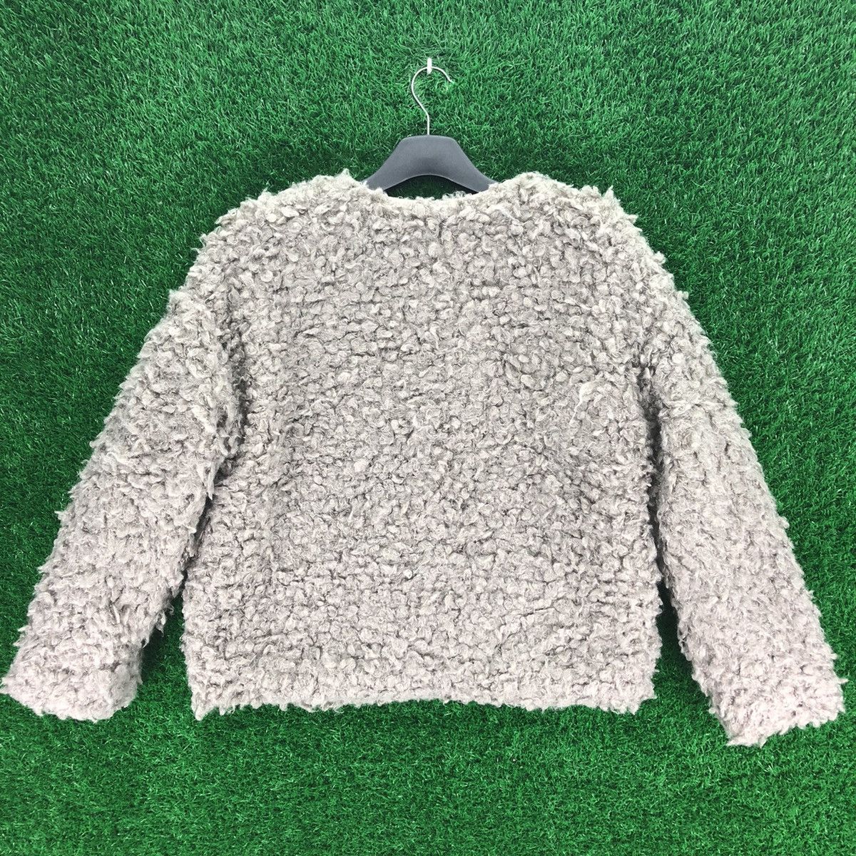 Japanese Brand Vintage Mohair Deep Pile Zipper Cardigan Size US M / EU 48-50 / 2 - 4 Thumbnail