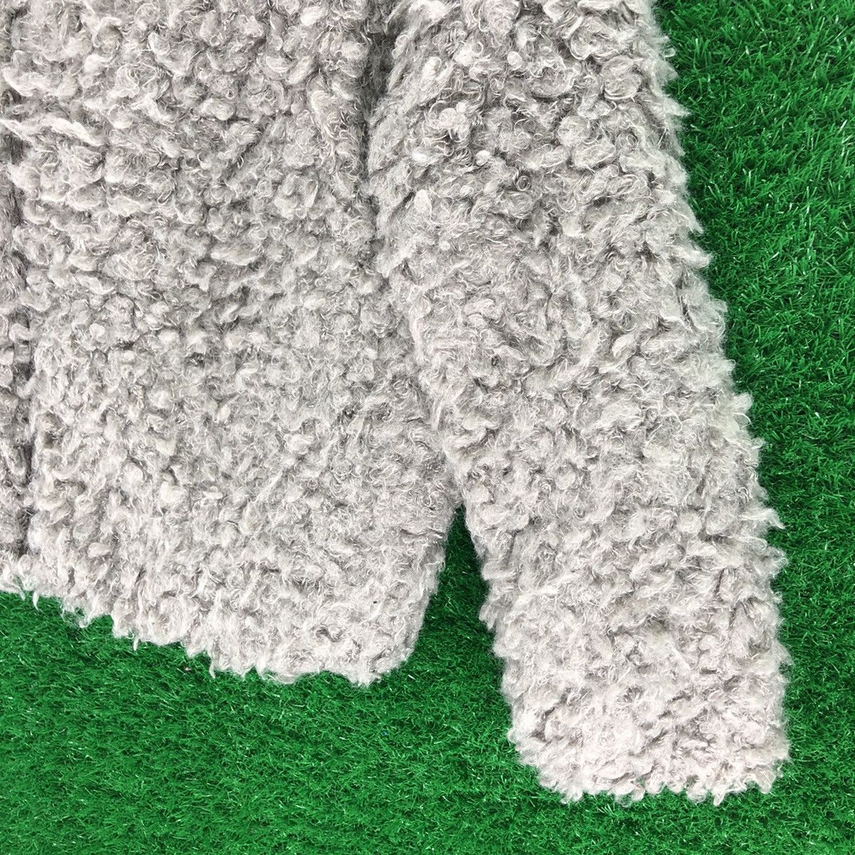 Japanese Brand Vintage Mohair Deep Pile Zipper Cardigan Size US M / EU 48-50 / 2 - 3 Thumbnail