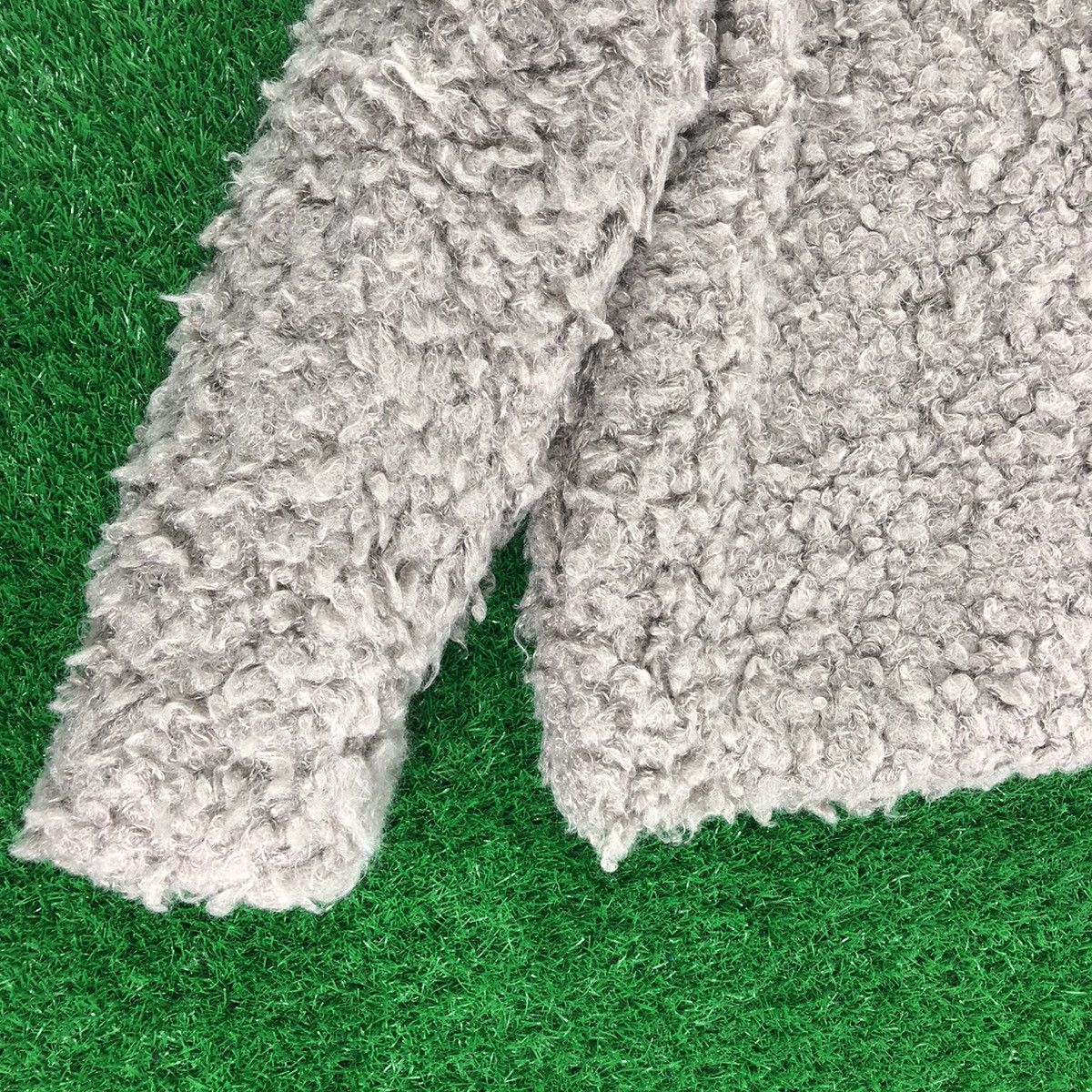Japanese Brand Vintage Mohair Deep Pile Zipper Cardigan Size US M / EU 48-50 / 2 - 6 Thumbnail