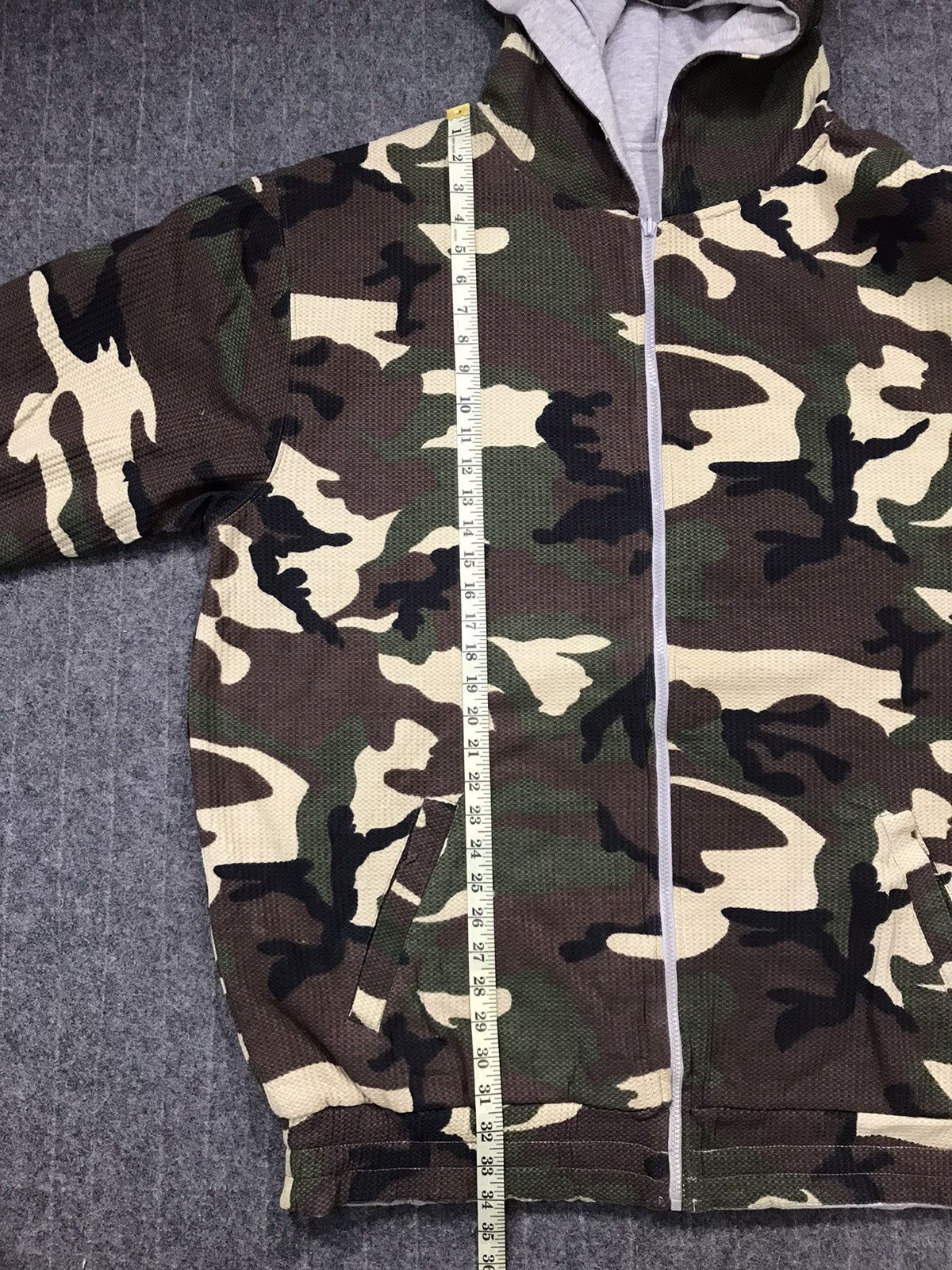 Other Delf Jacket Hoodies Green Camouflage Army Military K2272j Size US XXL / EU 58 / 5 - 10 Thumbnail