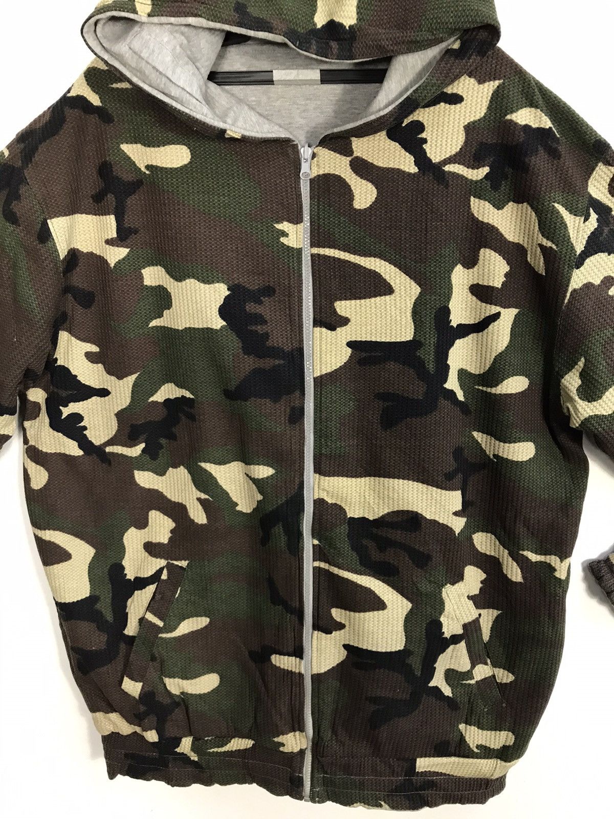 Other Delf Jacket Hoodies Green Camouflage Army Military K2272j Size US XXL / EU 58 / 5 - 3 Thumbnail
