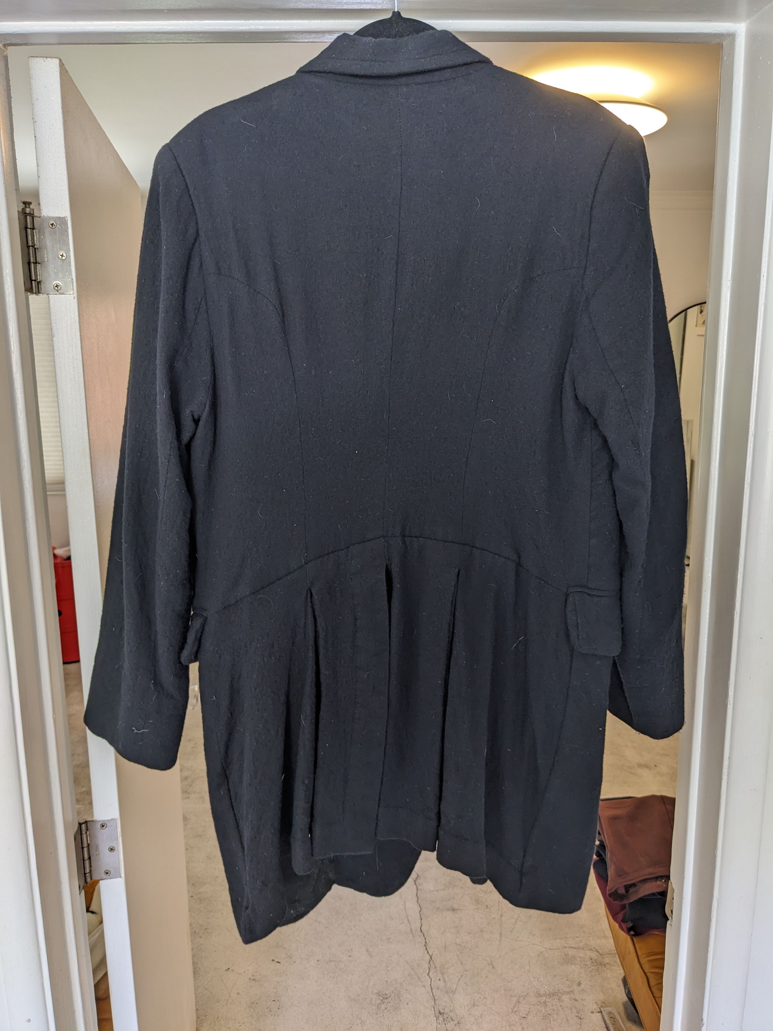 Ann Demeulemeester Vintage Ann Demeulemeester FW 08 Wool Overcoat Size US M / EU 48-50 / 2 - 3 Thumbnail