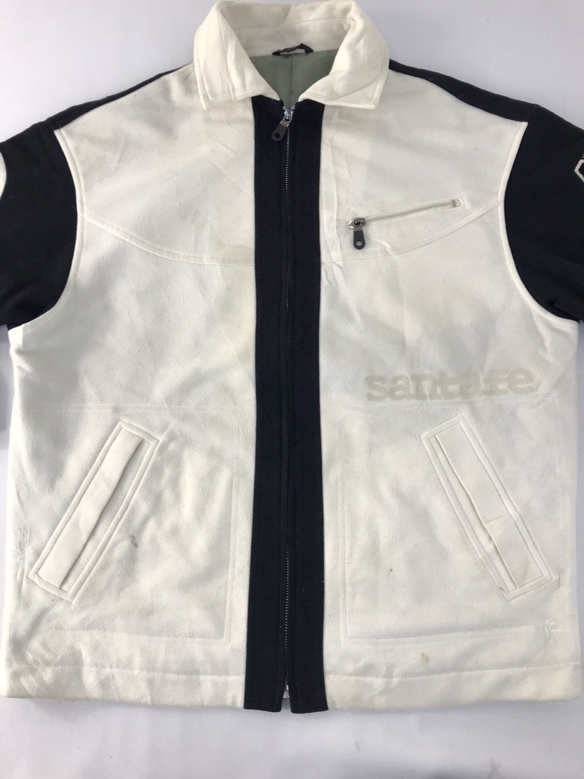 Edition Japan × Vintage San Tafe Jacket Double Pocket Japanese Brand Colour Block Size US XL / EU 56 / 4 - 3 Thumbnail