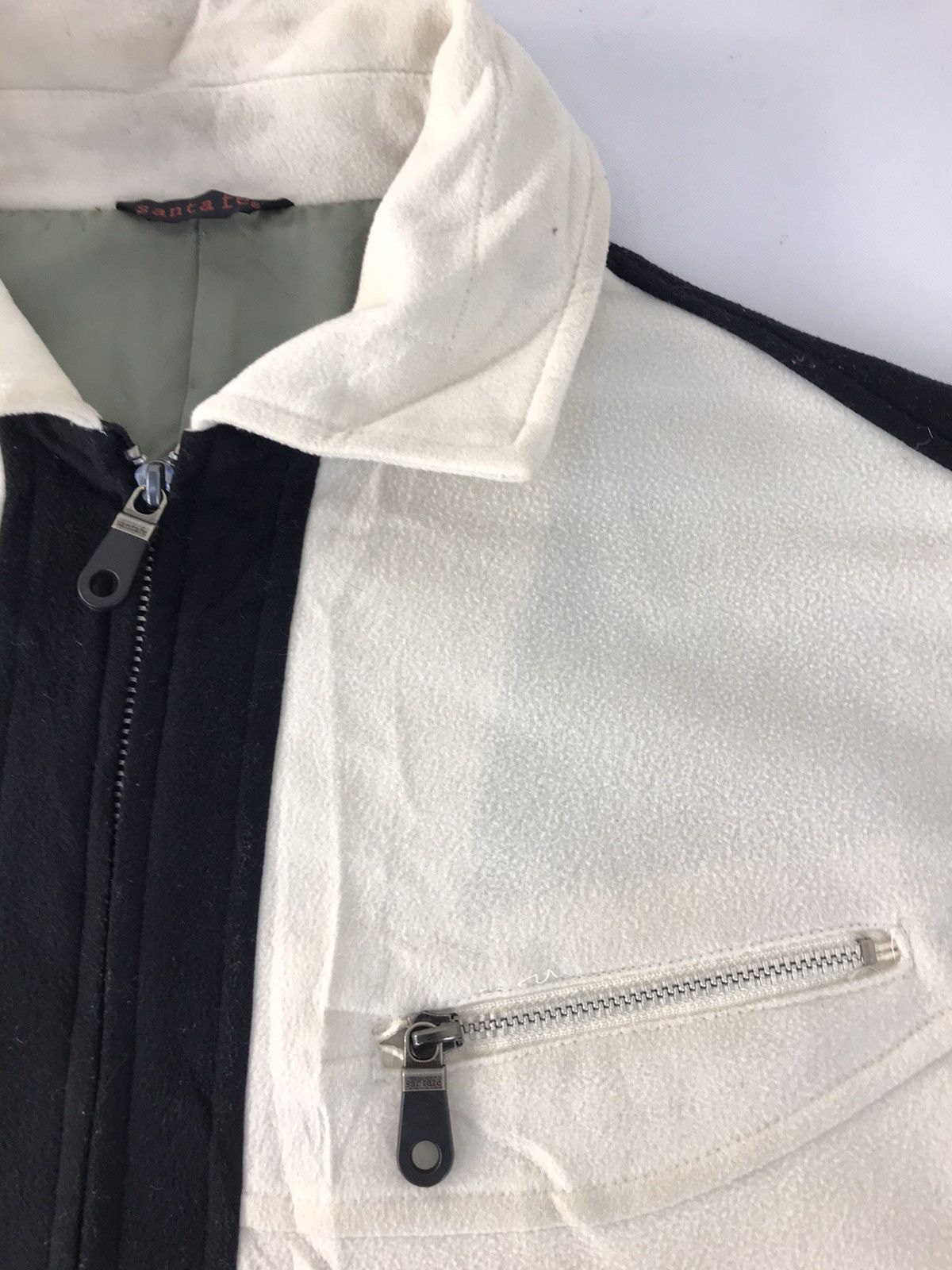 Edition Japan × Vintage San Tafe Jacket Double Pocket Japanese Brand Colour Block Size US XL / EU 56 / 4 - 4 Thumbnail