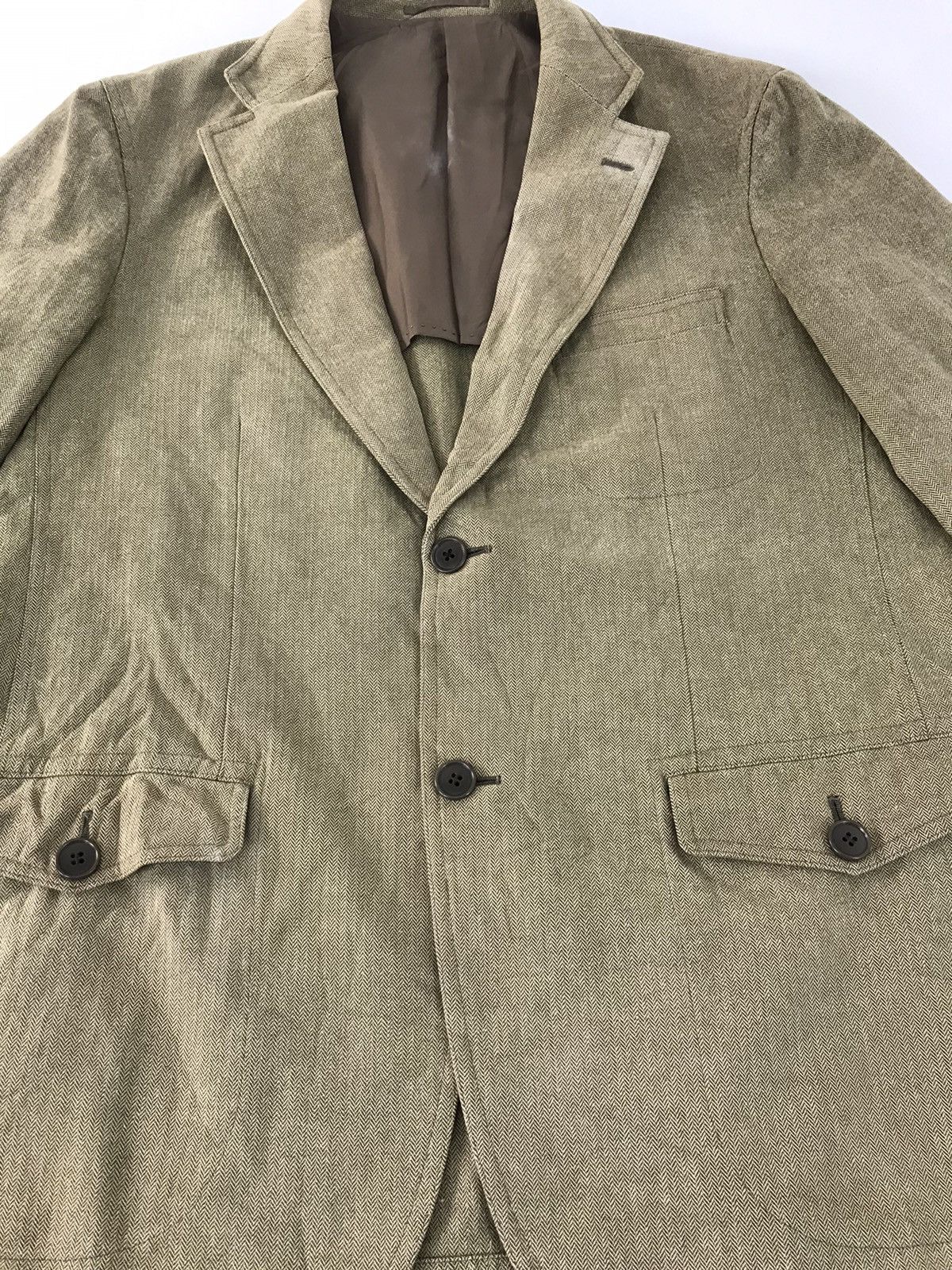 Designer × Japanese Brand × Kansai Yamamoto SISSY by Kansai Yamamoto Wool Jacket Blazer Coat Size 38L - 3 Thumbnail