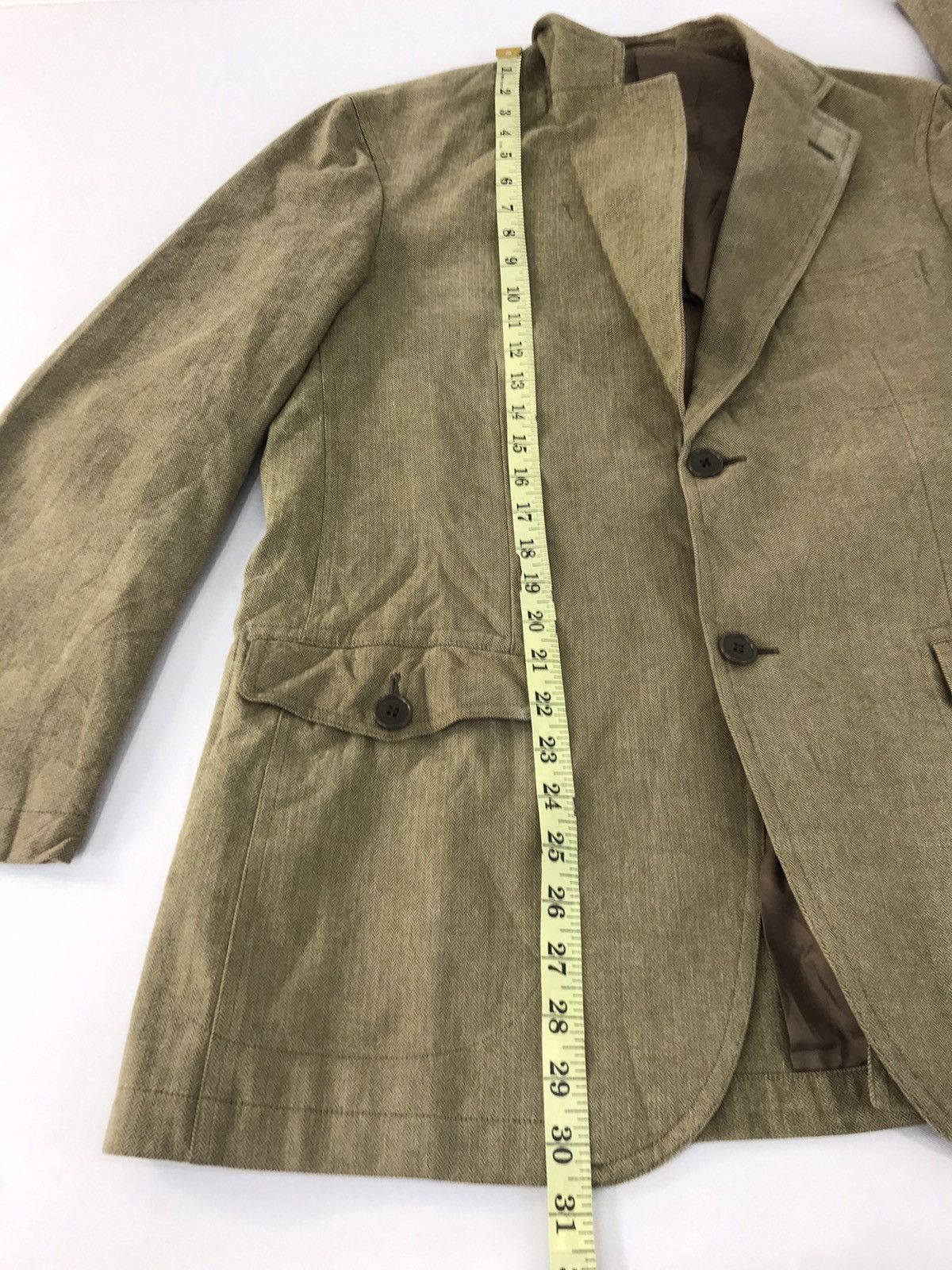 Designer × Japanese Brand × Kansai Yamamoto SISSY by Kansai Yamamoto Wool Jacket Blazer Coat Size 38L - 11 Thumbnail