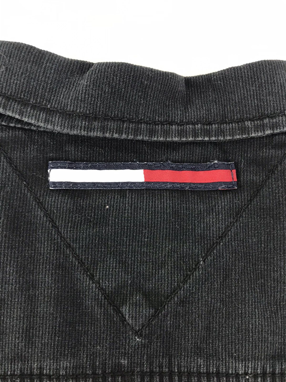 Tommy Hilfiger Vintage Tommy Hilfiger Jeans Parka Corduroy Jacket Fashion Size S / US 4 / IT 40 - 9 Thumbnail