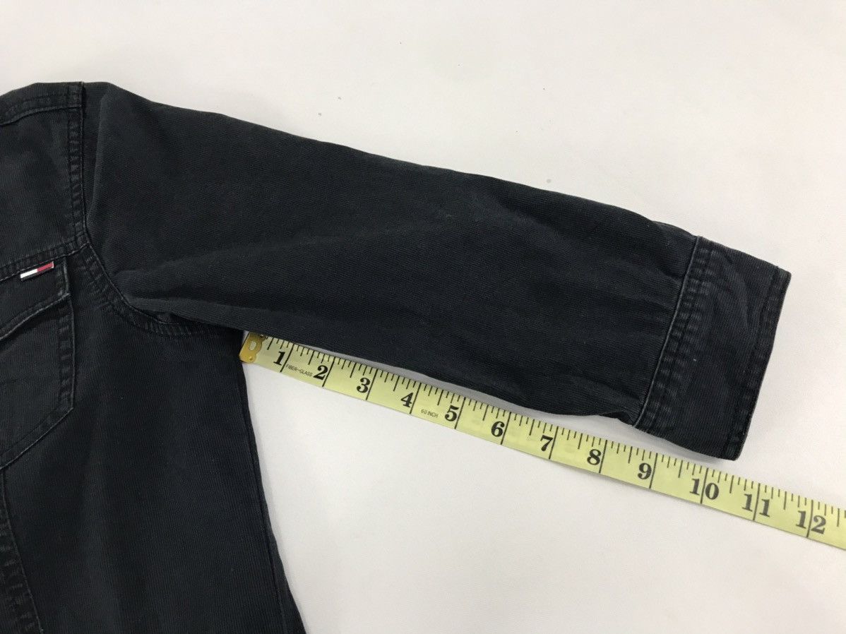Tommy Hilfiger Vintage Tommy Hilfiger Jeans Parka Corduroy Jacket Fashion Size S / US 4 / IT 40 - 12 Thumbnail