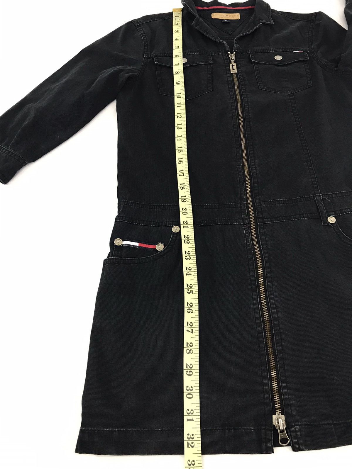 Tommy Hilfiger Vintage Tommy Hilfiger Jeans Parka Corduroy Jacket Fashion Size S / US 4 / IT 40 - 11 Thumbnail