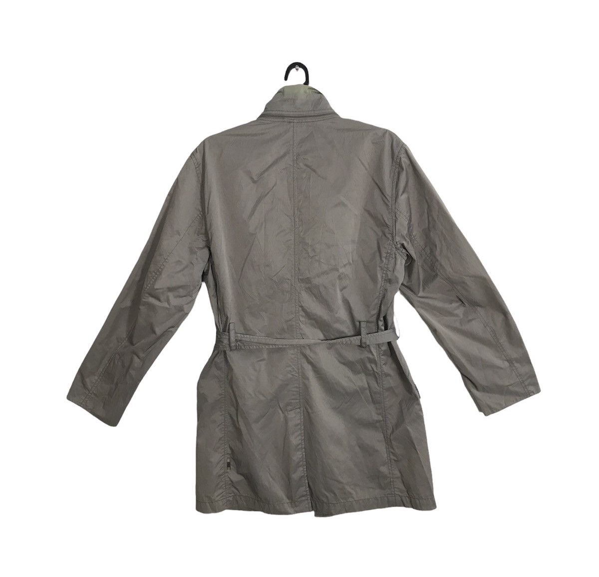 Armani Exchange × Vintage Armani Exchange Collezioni Trench Coat Button K2246j Size US M / EU 48-50 / 2 - 2 Thumbnail