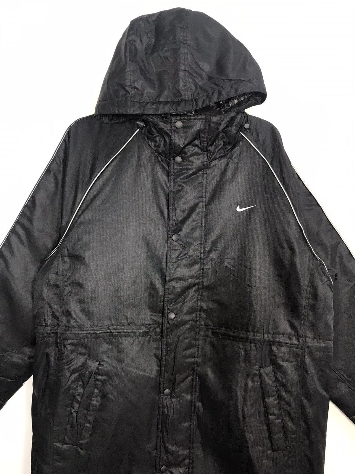 Nike Nike Athletic Coach Parkas Wool Sherpa Inner Fits M L Size US M / EU 48-50 / 2 - 2 Thumbnail