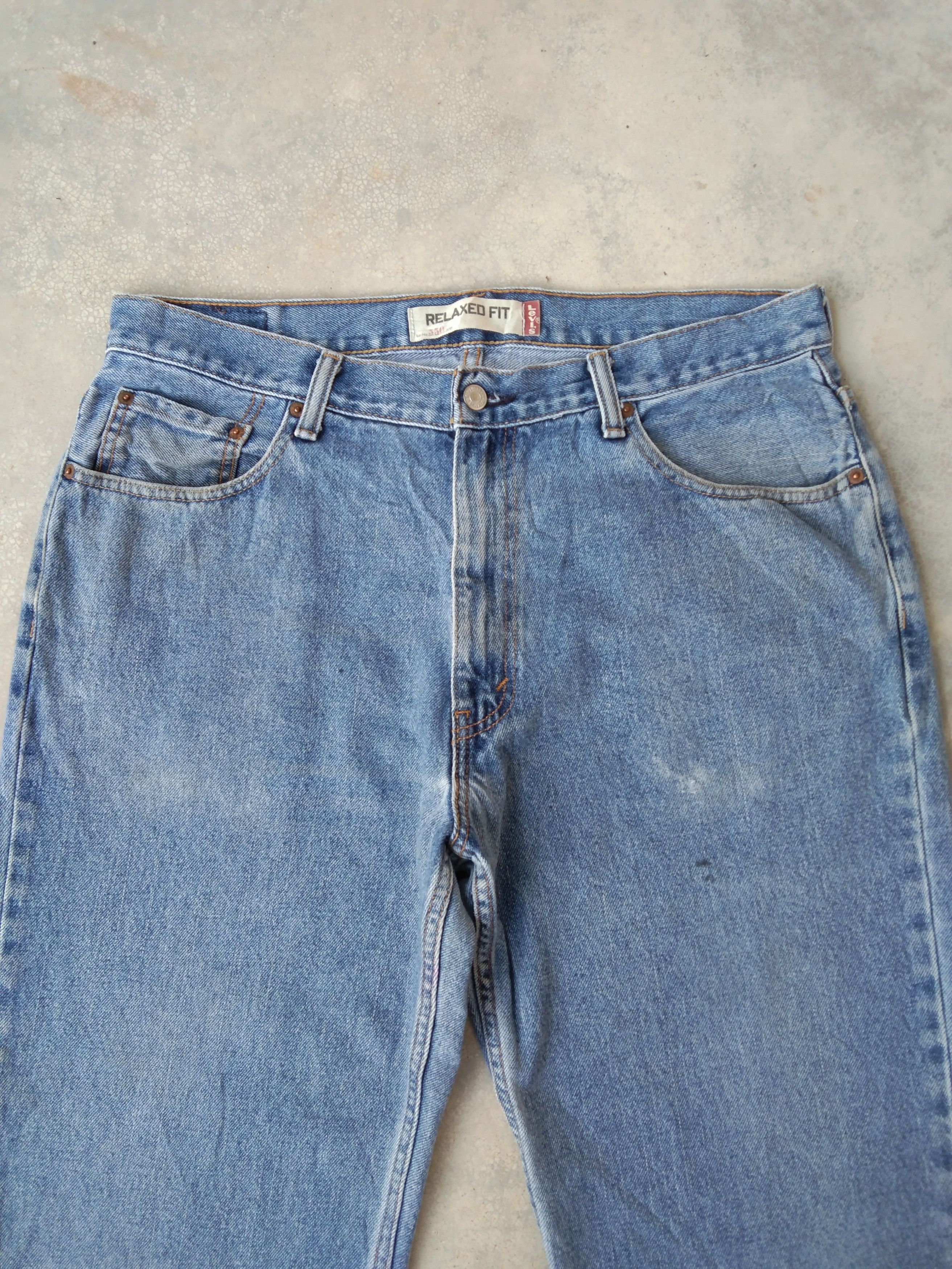 Levi's Vintage Levi's Jeans 550 Relaxed 36x30 Size US 36 / EU 52 - 4 Thumbnail