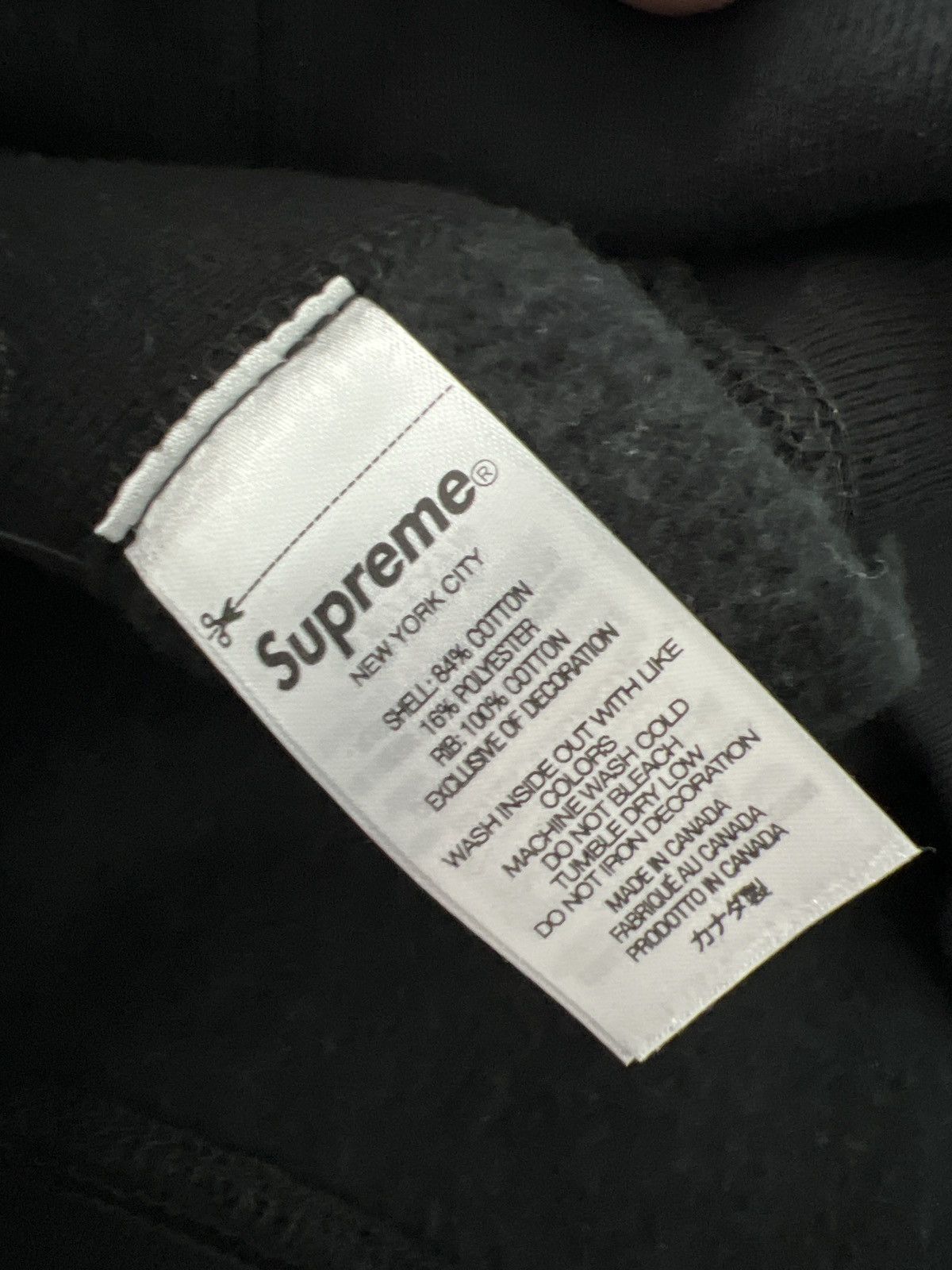 Supreme Supreme Raised Handstyle Hoodie Size US L / EU 52-54 / 3 - 6 Thumbnail