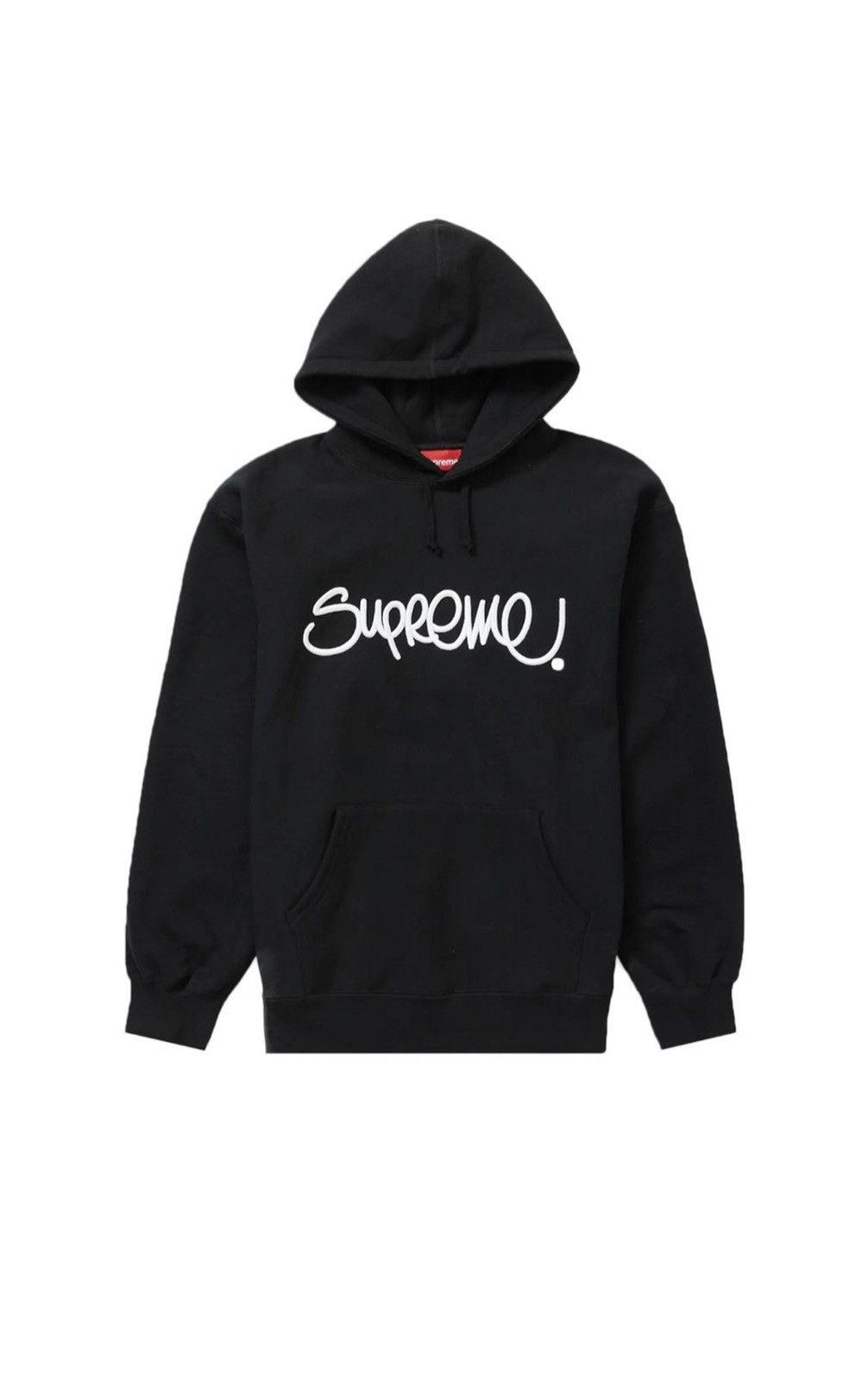 Supreme Supreme Raised Handstyle Hoodie | Grailed