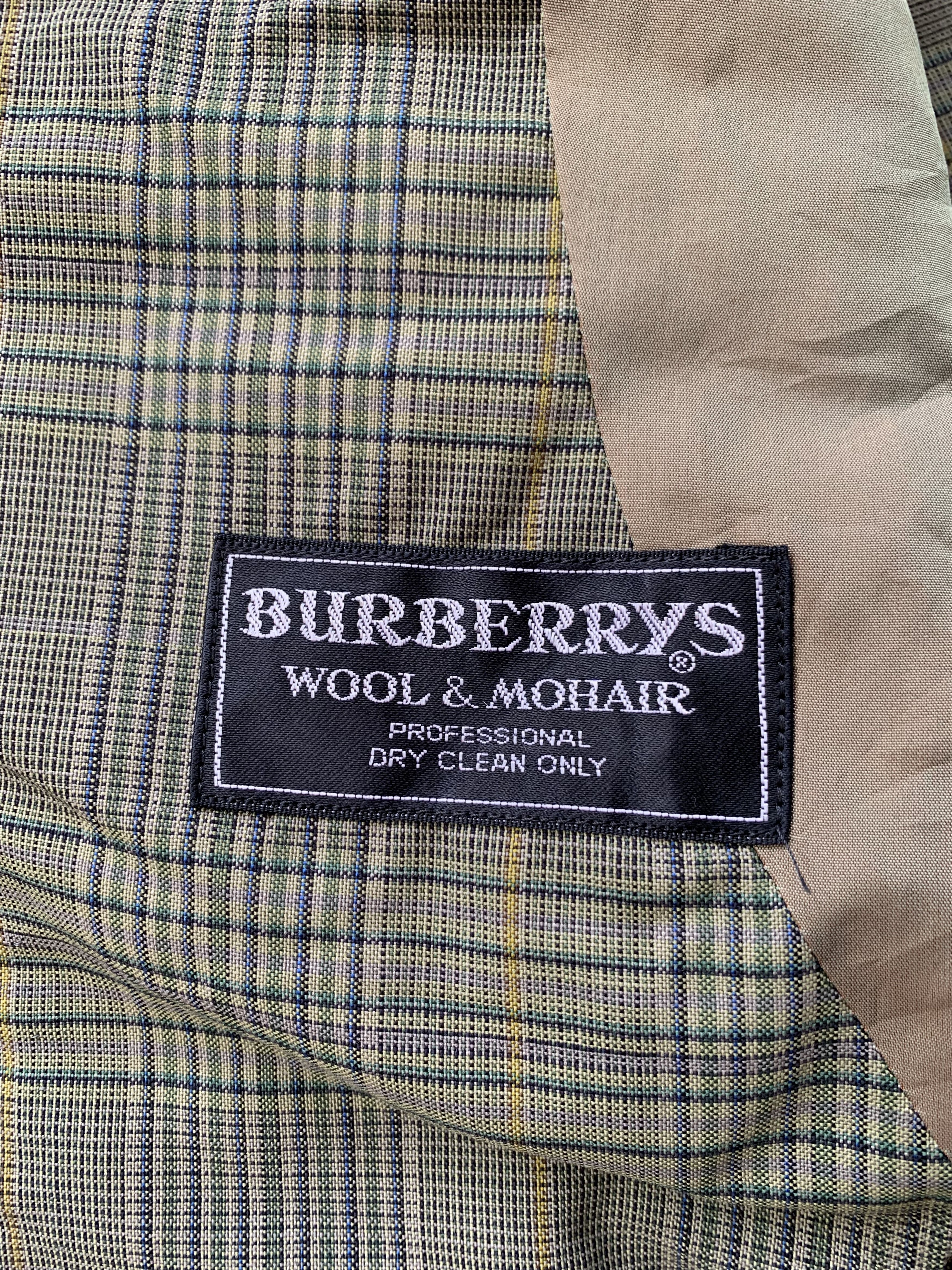Burberry × Designer × Vintage Vintage Burberrys Blazer Size 42R - 10 Thumbnail