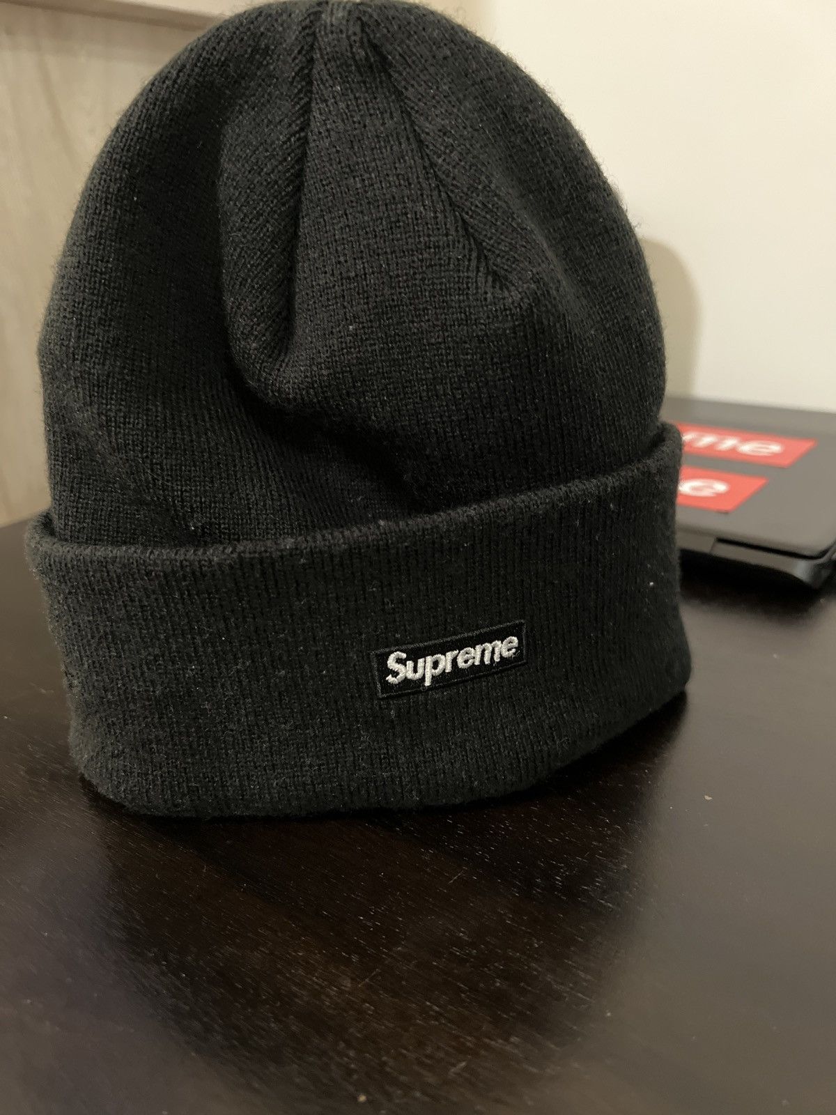 Supreme Supreme New Era Shop Beanie Size ONE SIZE - 5 Thumbnail