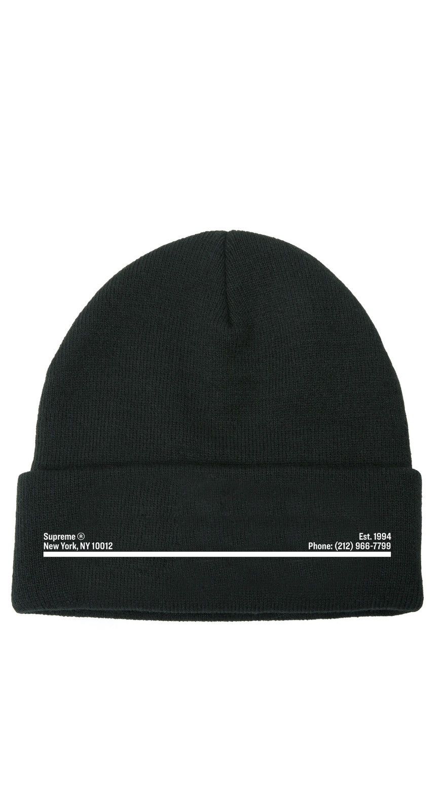 Supreme Supreme New Era Shop Beanie Size ONE SIZE - 1 Thumbnail