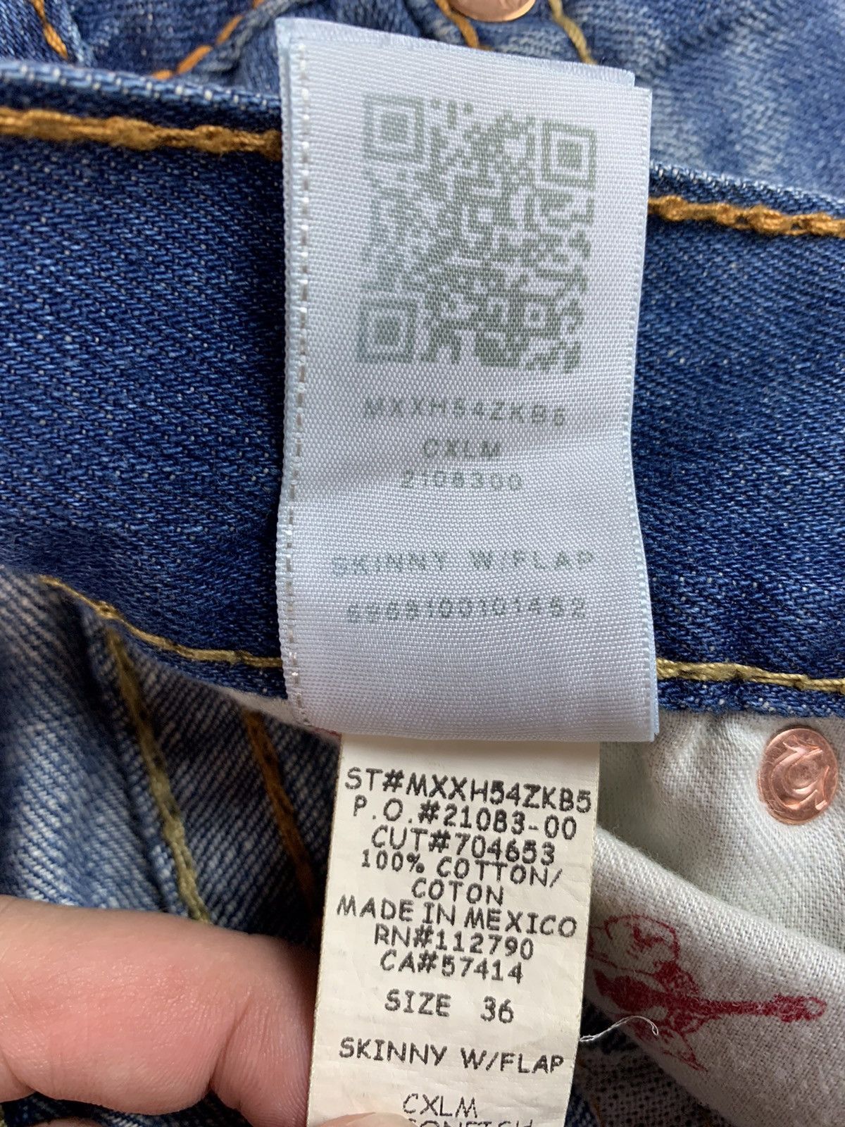 Japanese Brand × True Religion Vintage True Religion Jeans Denim Size US 36 / EU 52 - 8 Thumbnail