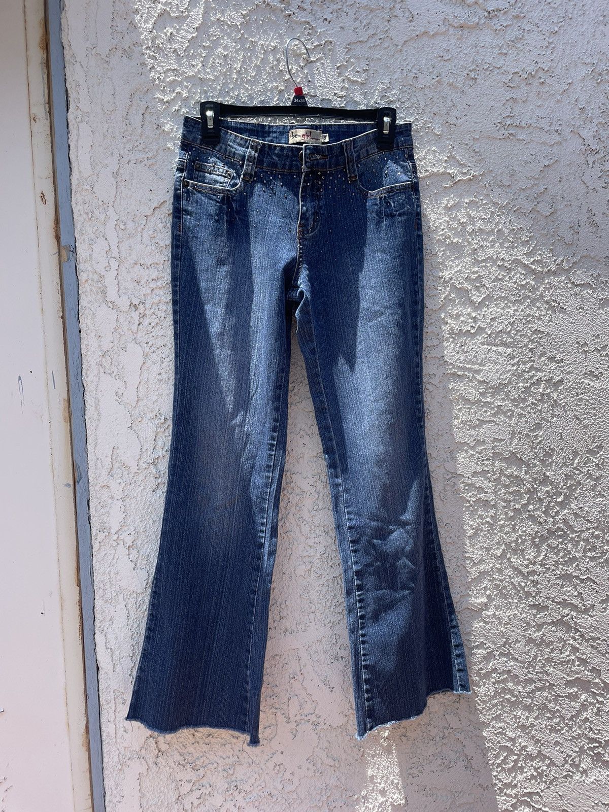 Y 2 K Rhinestone Jeans | Grailed