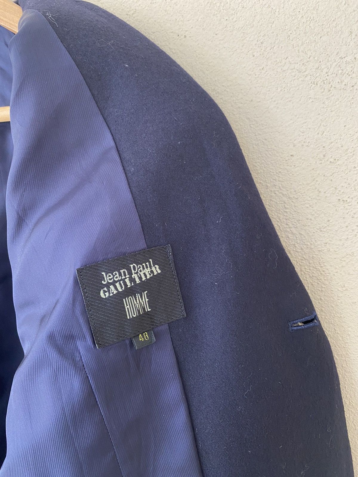 Jean Paul Gaultier Jean Paul Gaultier Homme Slim Fit Blazer Size US M / EU 48-50 / 2 - 10 Thumbnail